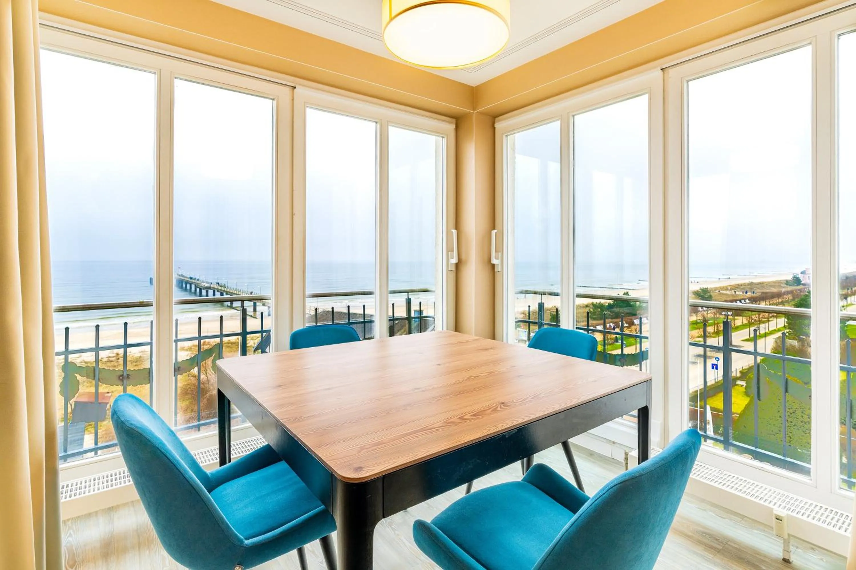 View (from property/room) in SEETELHOTEL Ostseeresidenz Bansin mit Pool und unmittelbarer Strandnähe