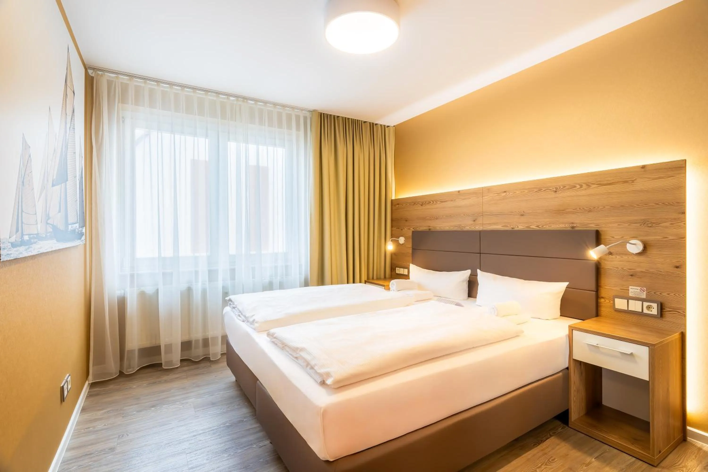 Bedroom, Bed in SEETELHOTEL Ostseeresidenz Bansin mit Pool und unmittelbarer Strandnähe