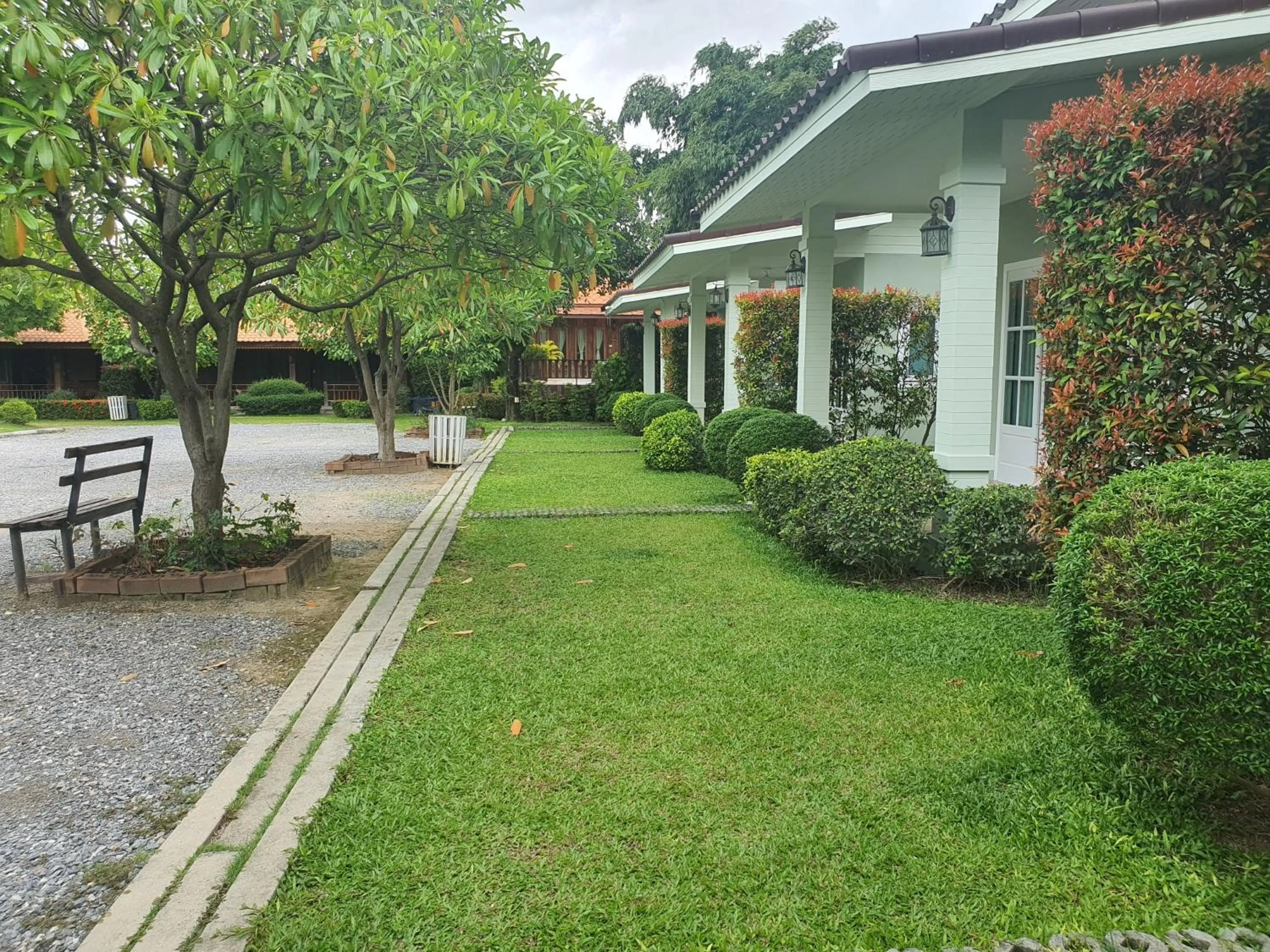 Garden in Aob-Oun Homestay