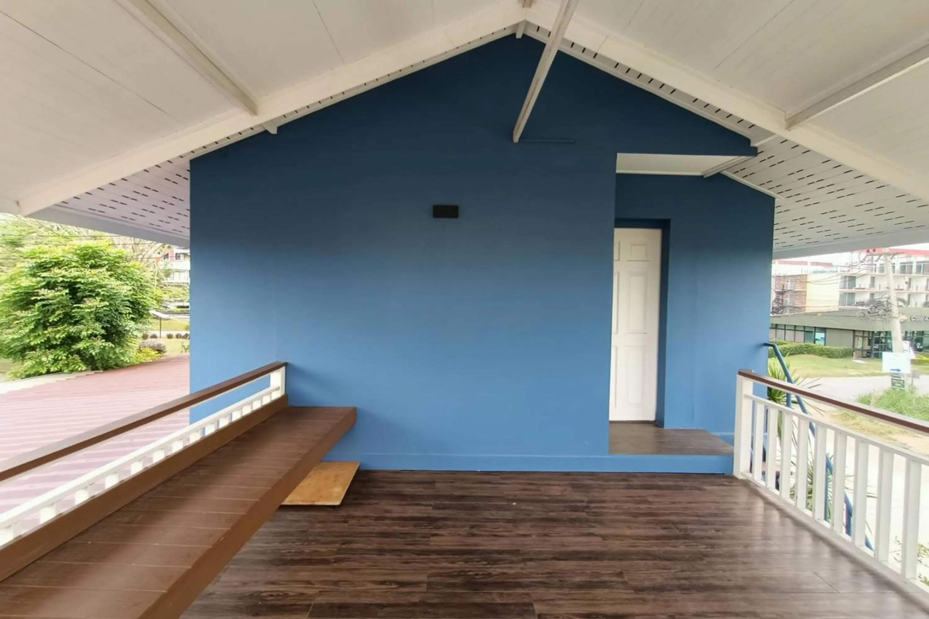 Balcony/Terrace in Aob-Oun Homestay