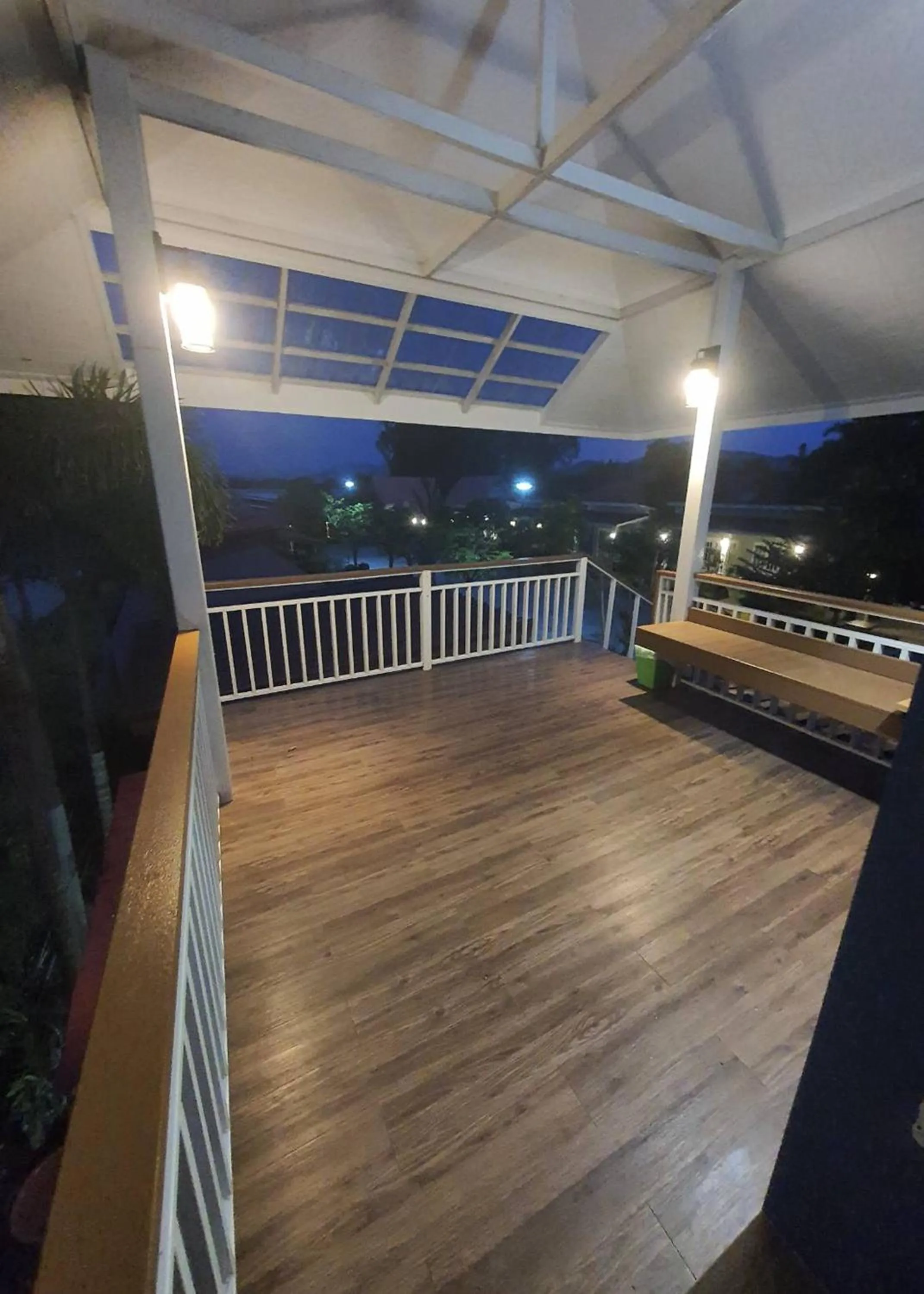 Balcony/Terrace in Aob-Oun Homestay