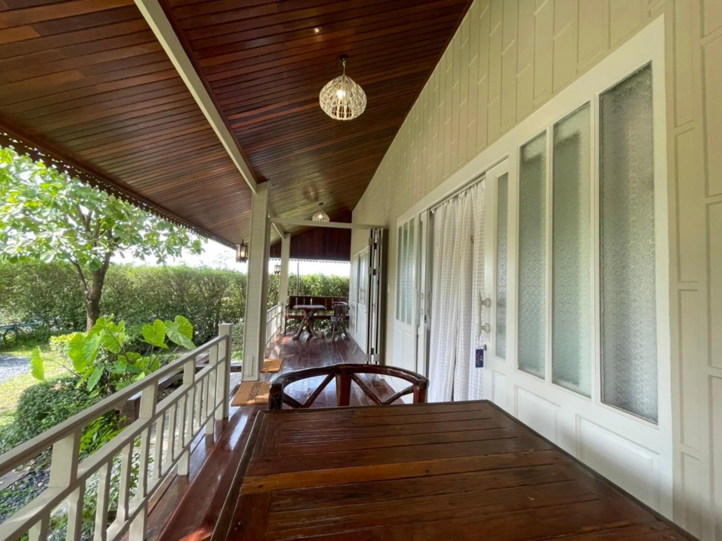 Garden in Aob-Oun Homestay