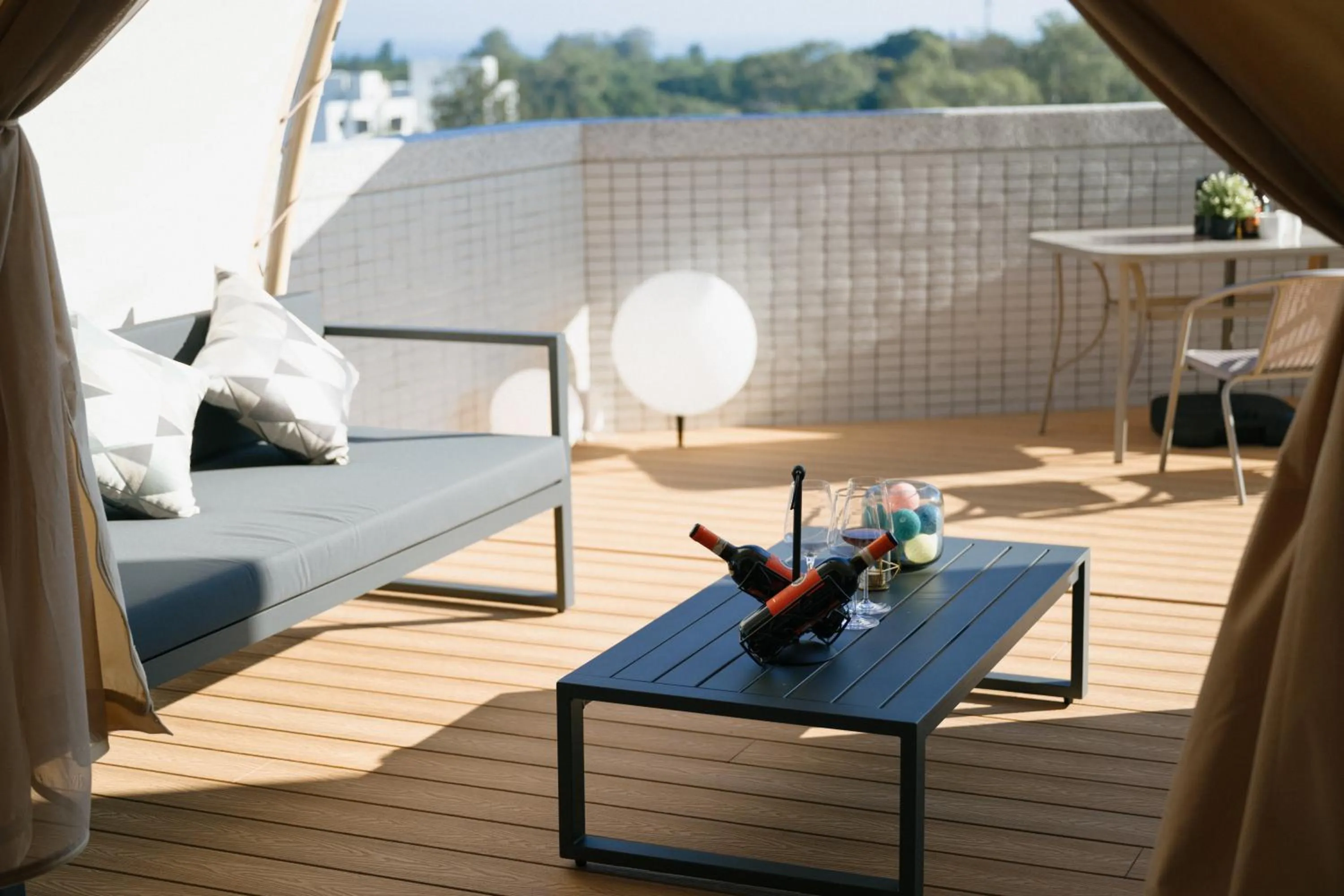 Patio in 金金禮寓Solis hotel