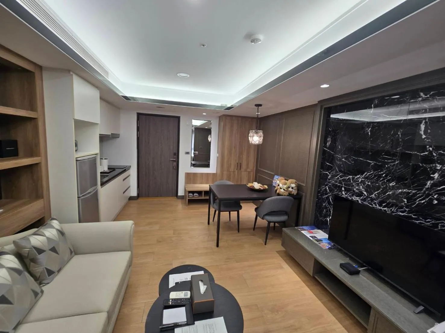 Living room in 金金禮寓Solis hotel