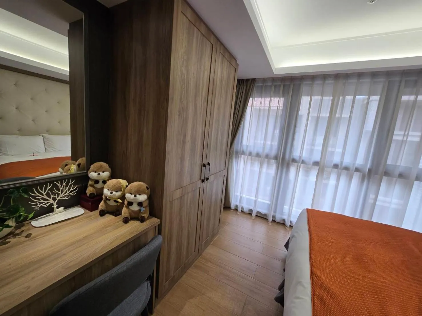 Bedroom, Bed in 金金禮寓Solis hotel