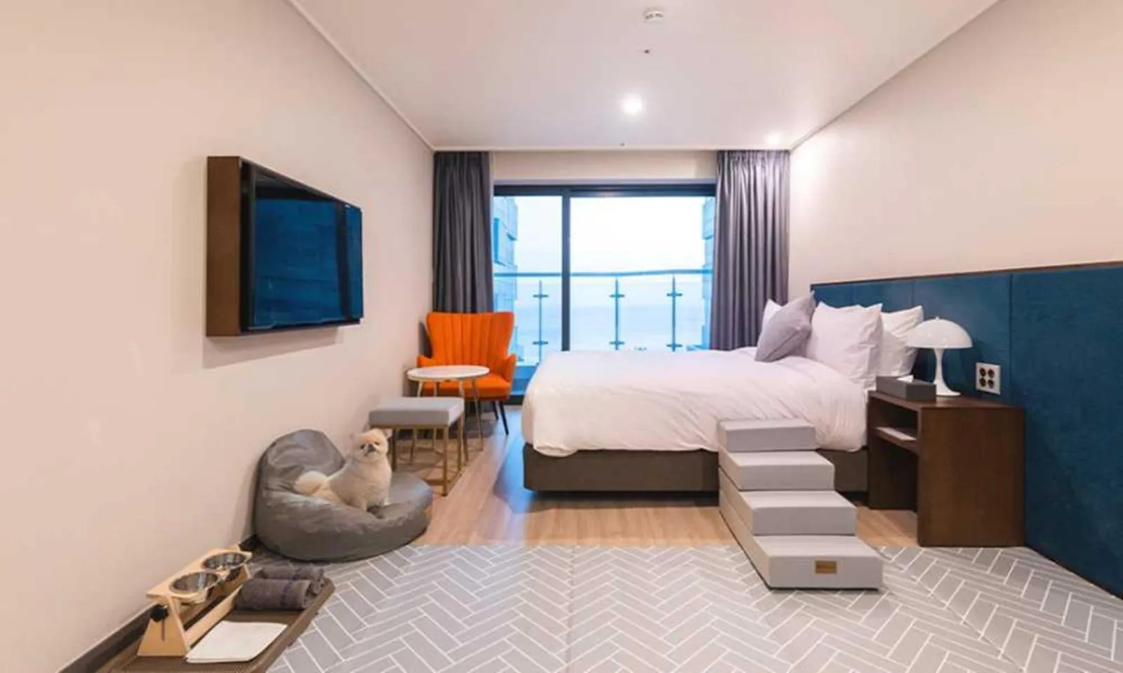 Bed in Busan Yeongmu Parade Hotel Haeundae Beach