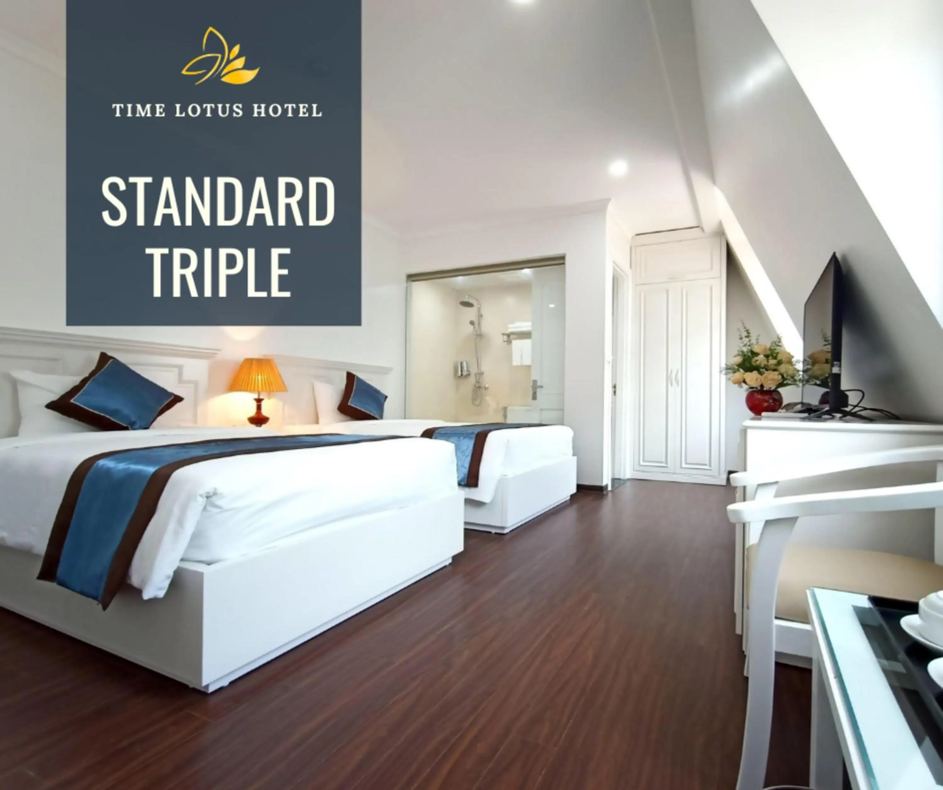 Photo of the whole room in Khách sạn Time Lotus Hạ Long