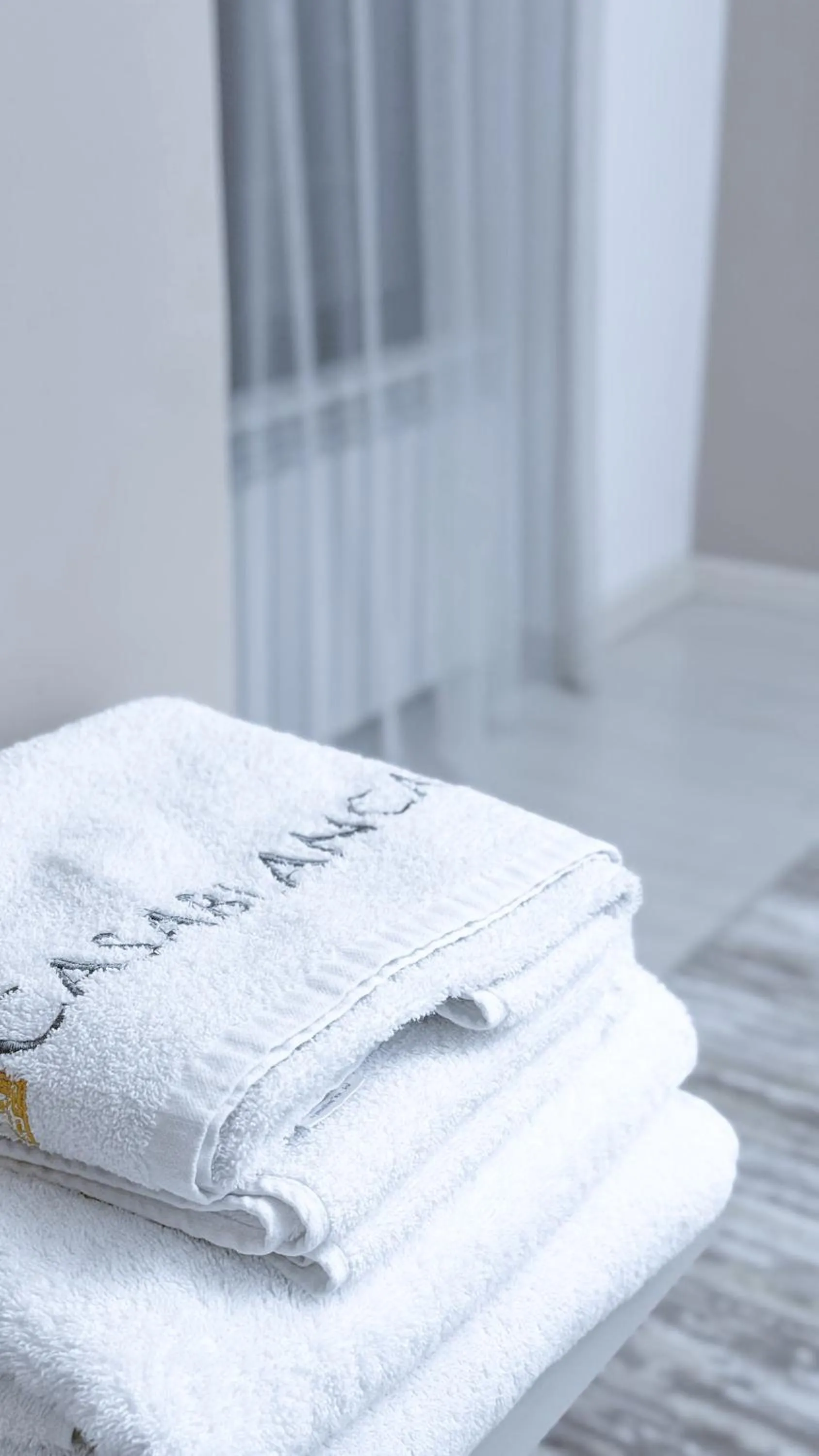 towels, Bed in Casablanca Apart Hotel