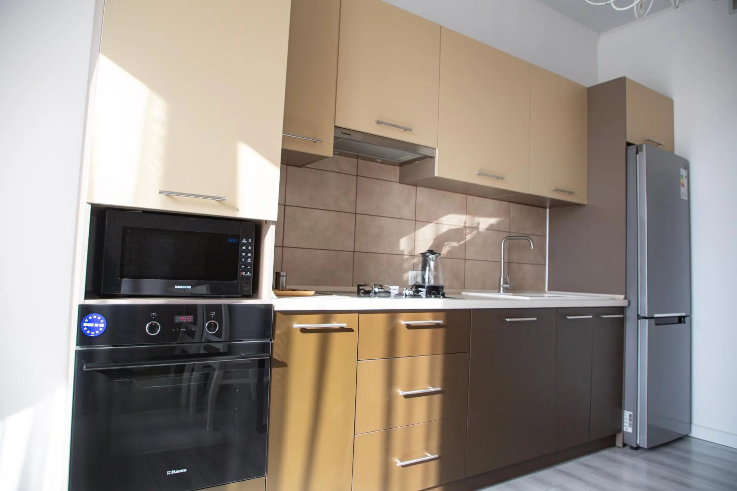 Kitchen or kitchenette in Casablanca Apart Hotel