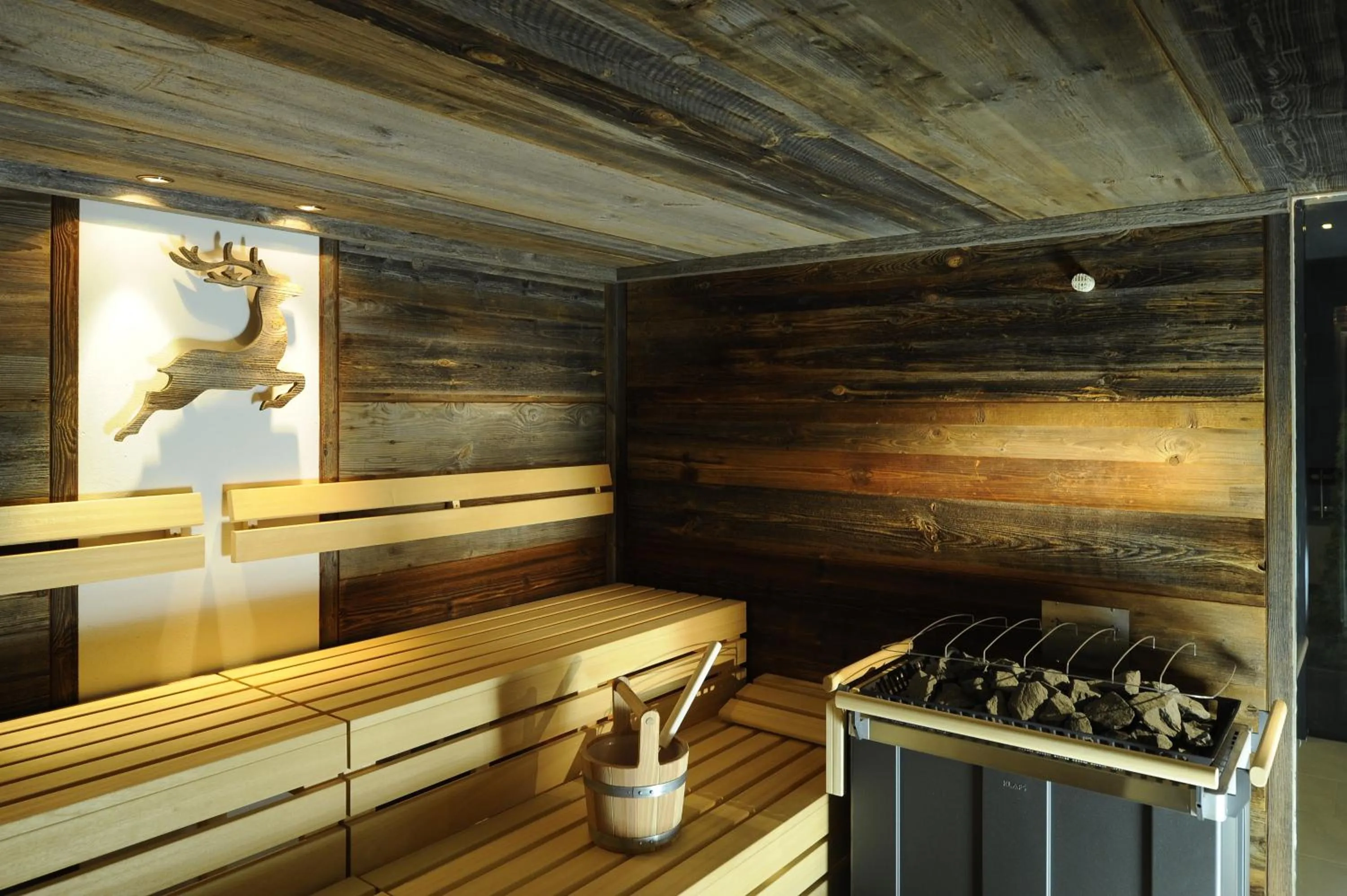 Sauna in Hotel Alpina