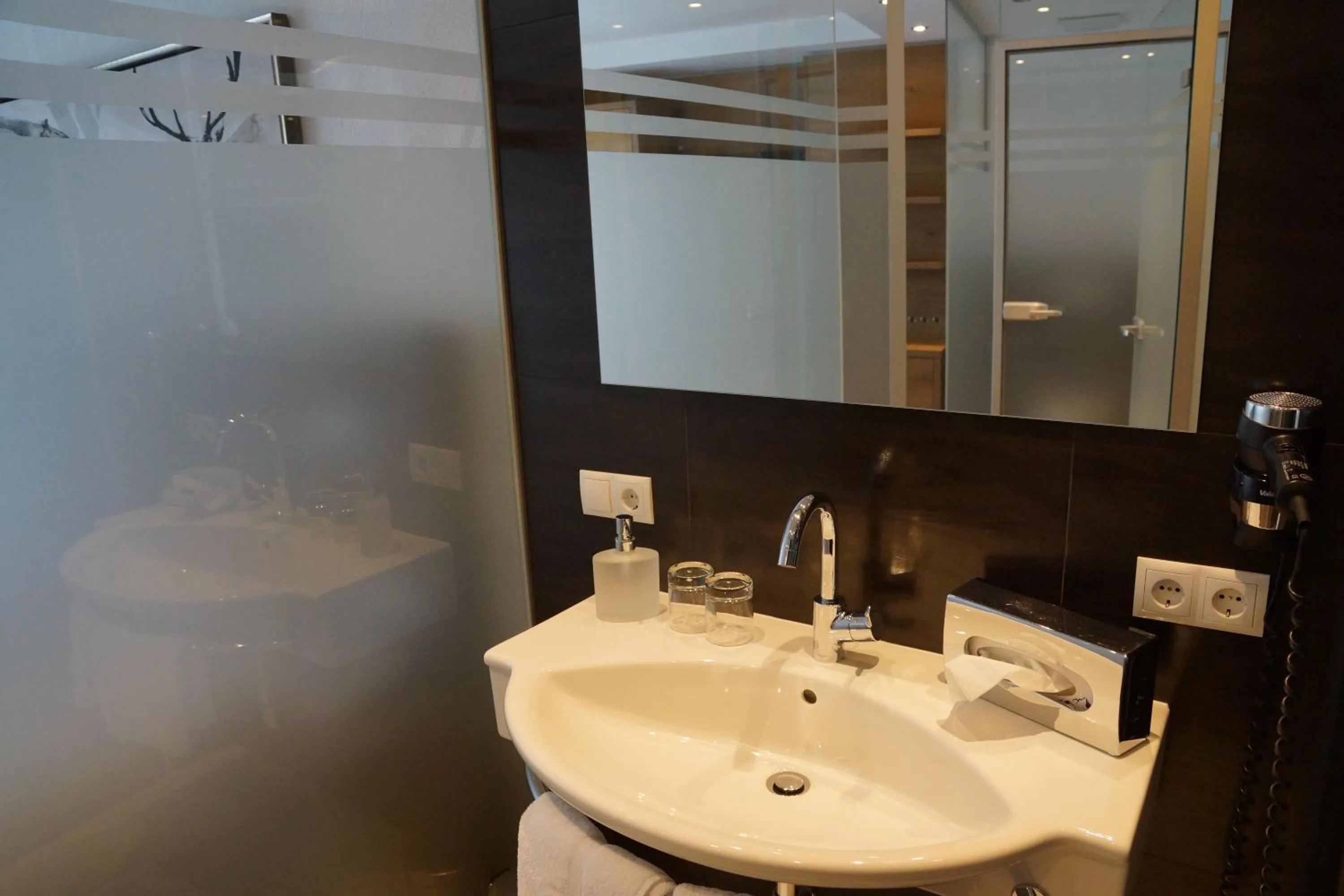 Bathroom in Hotel Alpina