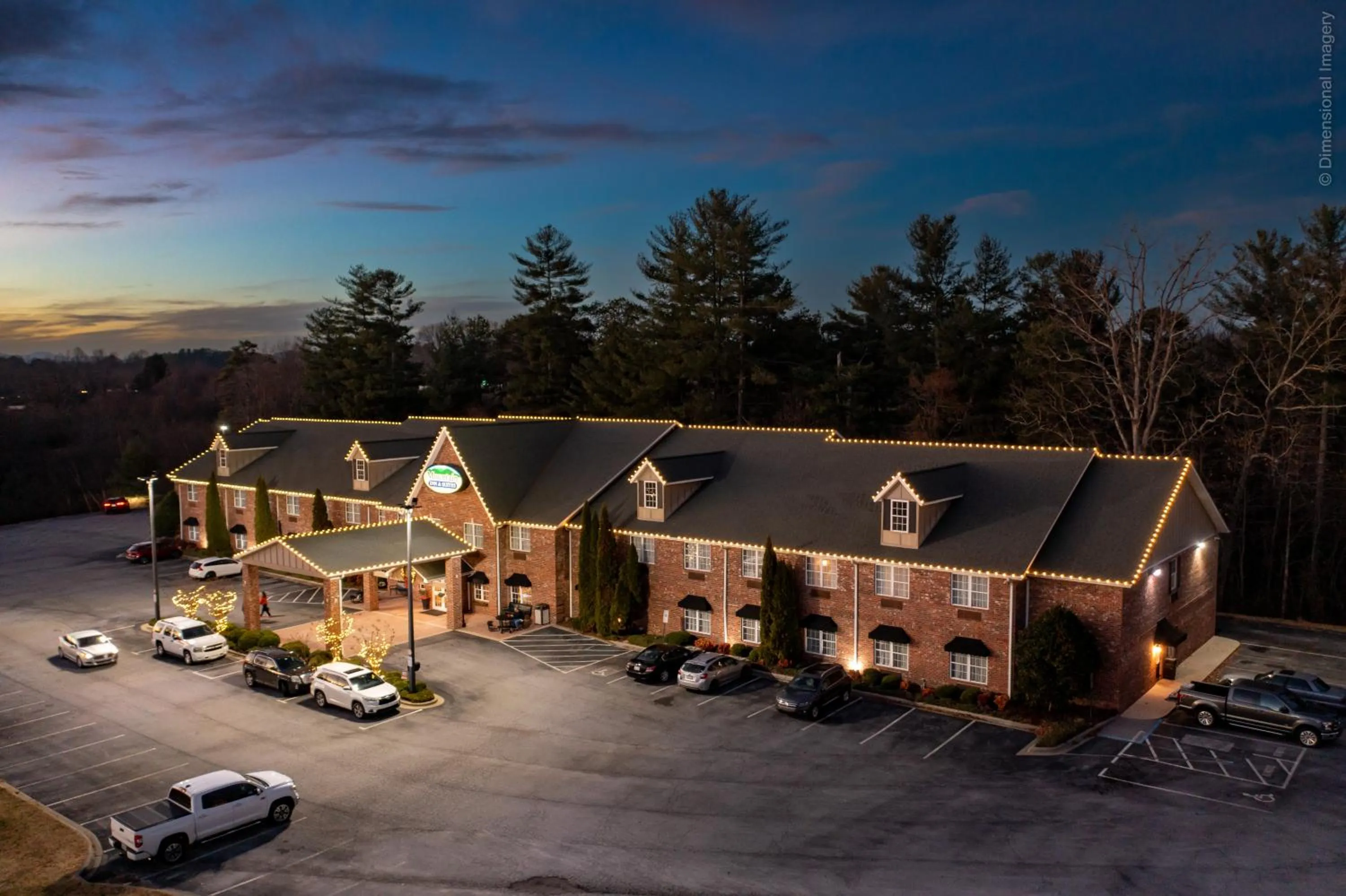 Sunset in Mountain Inn & Suites Flat Rock