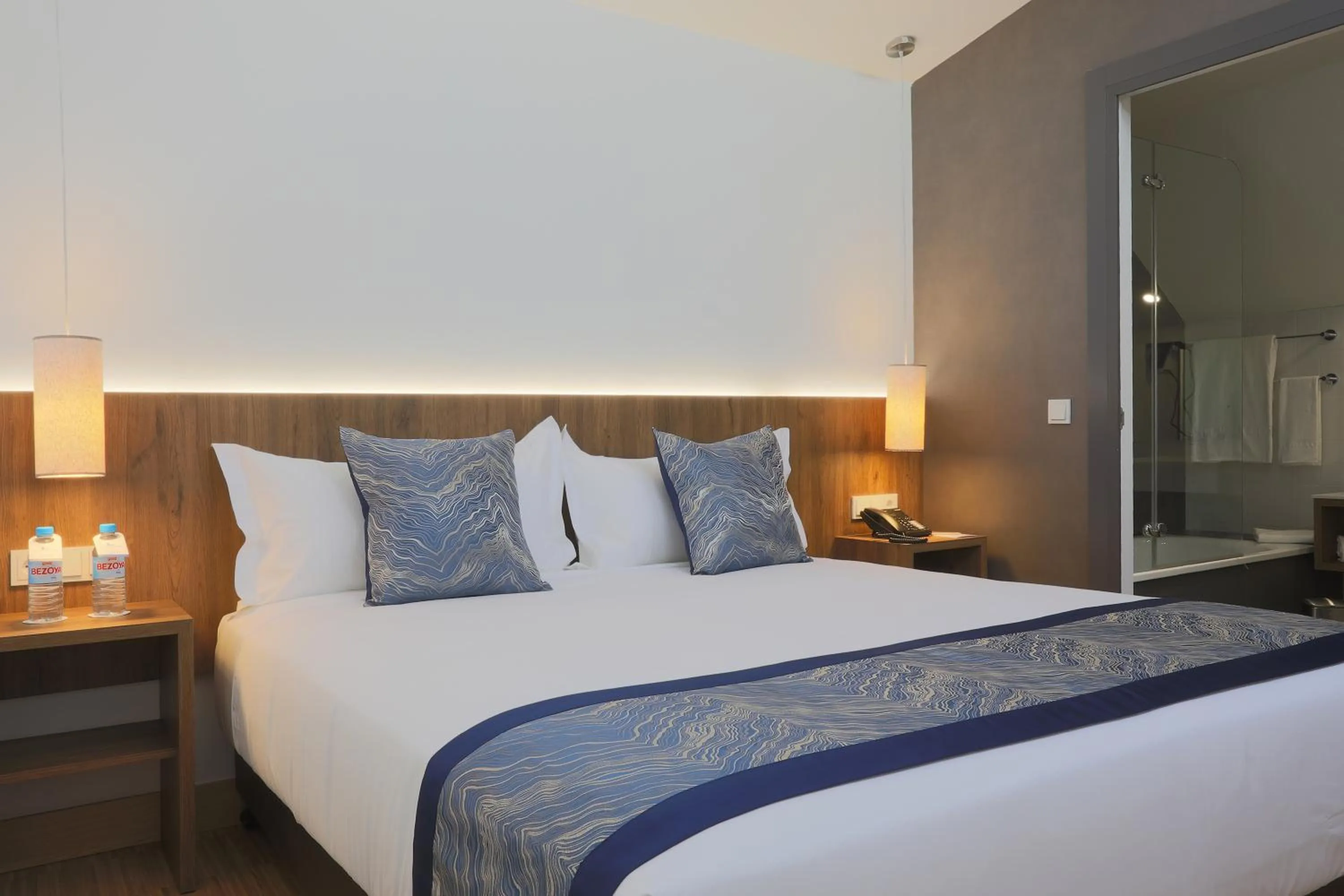 Bed in Hotel Villa Odon