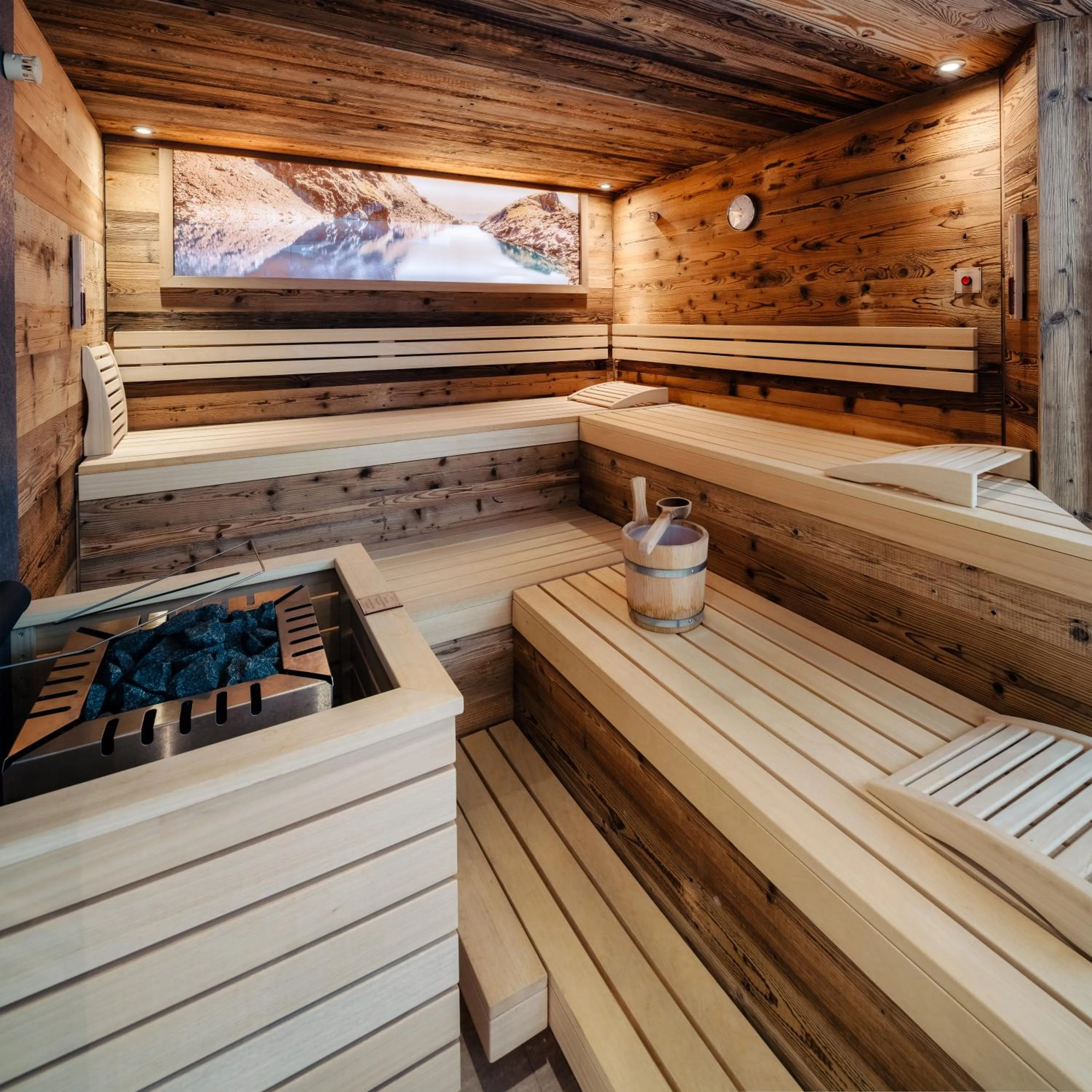 Sauna in Hotel Barbara