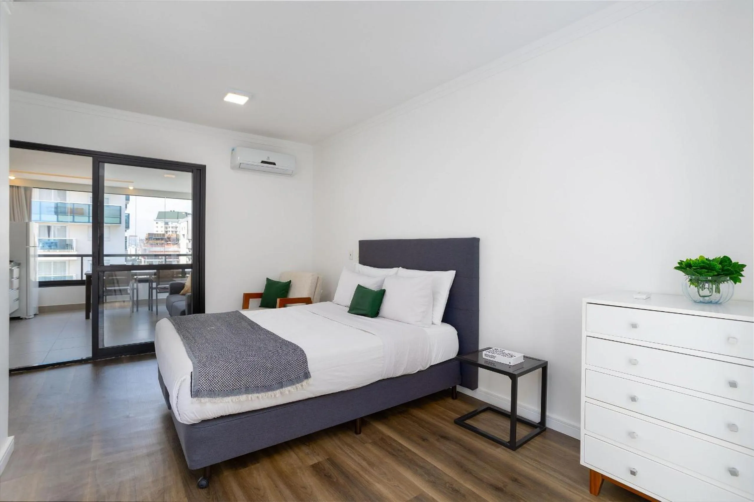 Bedroom, Bed in VN Casa do Ator