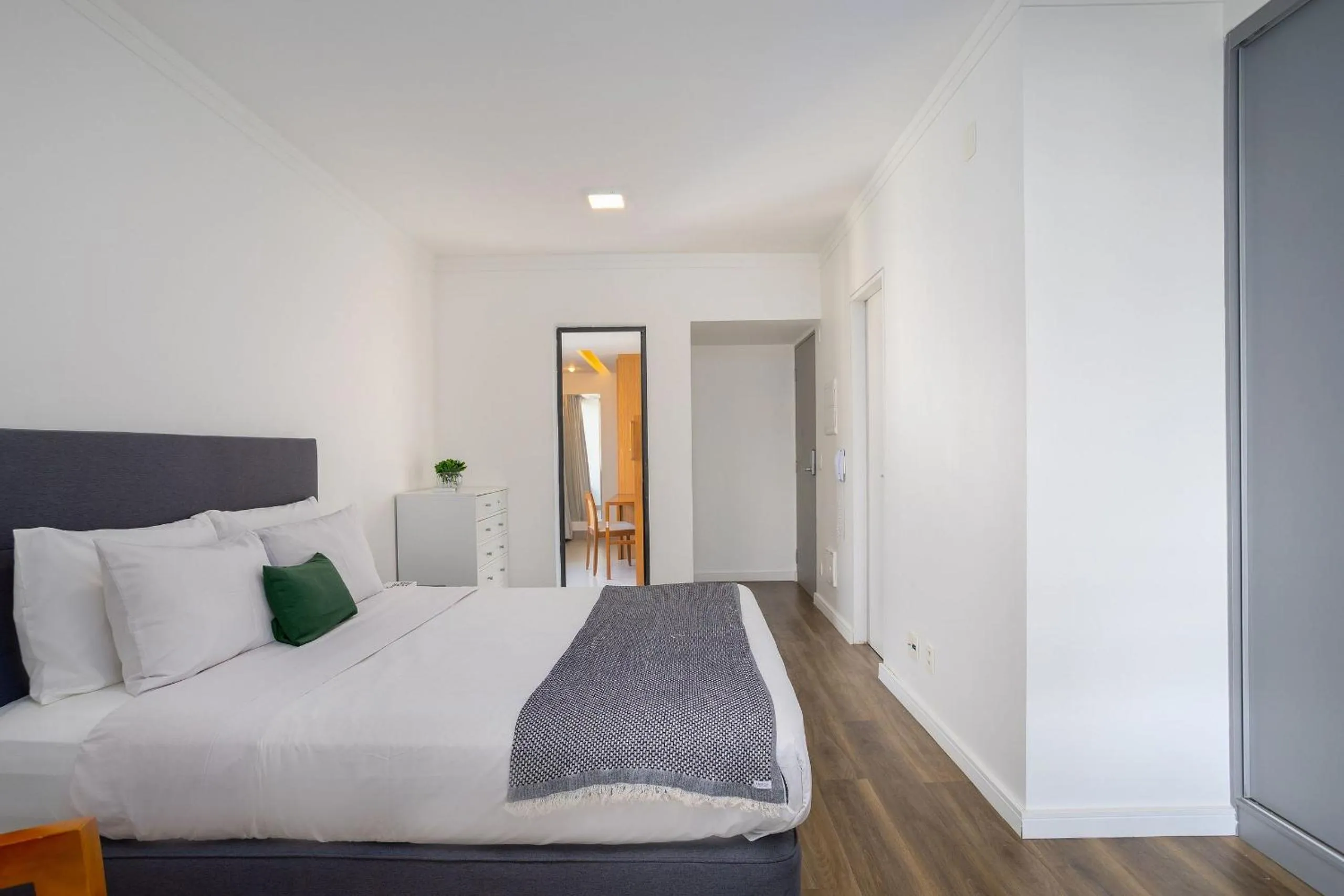 Bedroom, Bed in VN Casa do Ator