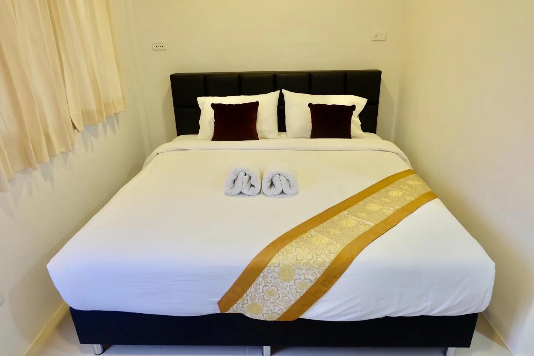 Bed in Vamin Resort Chiangkhan Loei วามินทร์รีสอร์ท เชียงคาน เลย