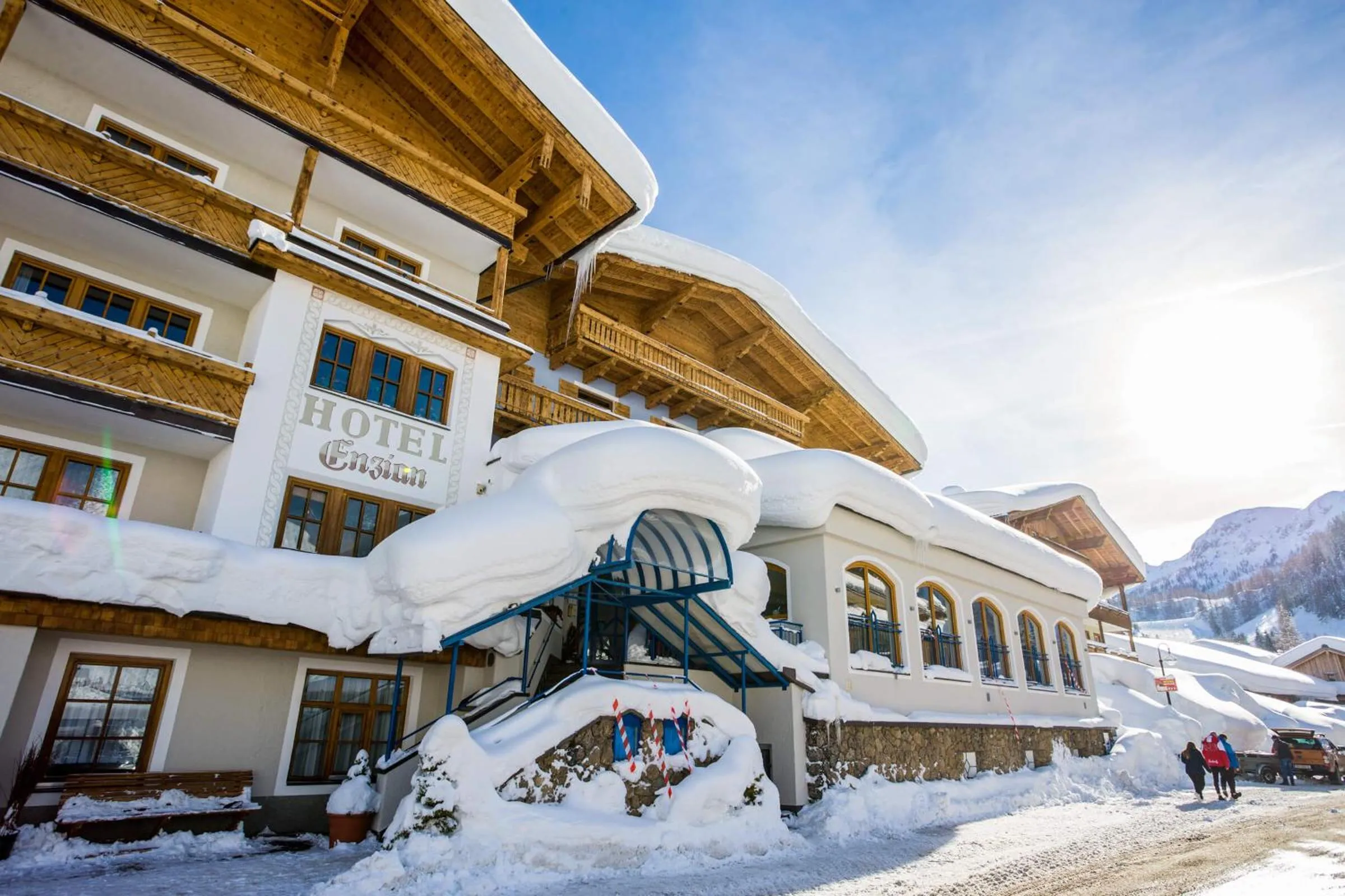 Facade/entrance in Hotel Enzian by Alpeffect Hotels