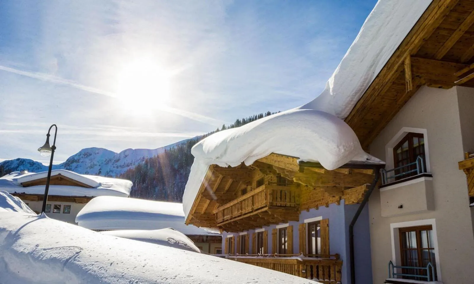 Property building in Hotel Enzian by Alpeffect Hotels