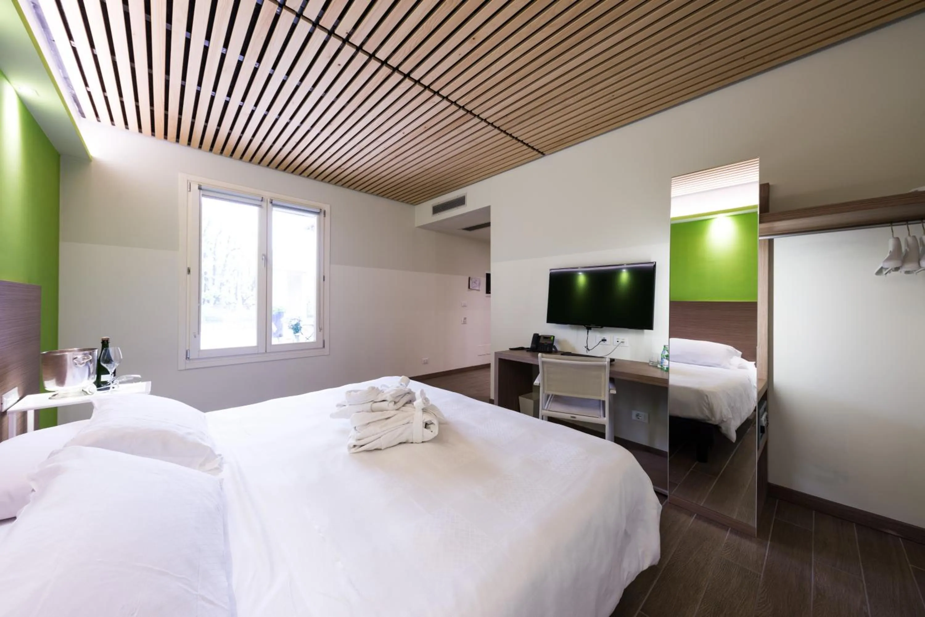 Bed in Hotel Marelet