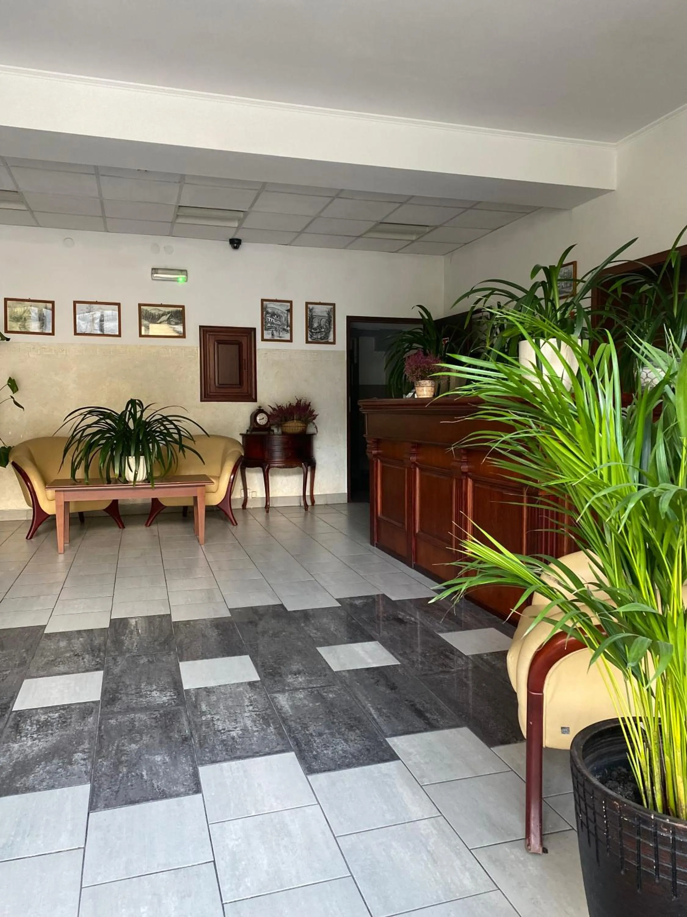 Lobby or reception in Zajazd Kadar