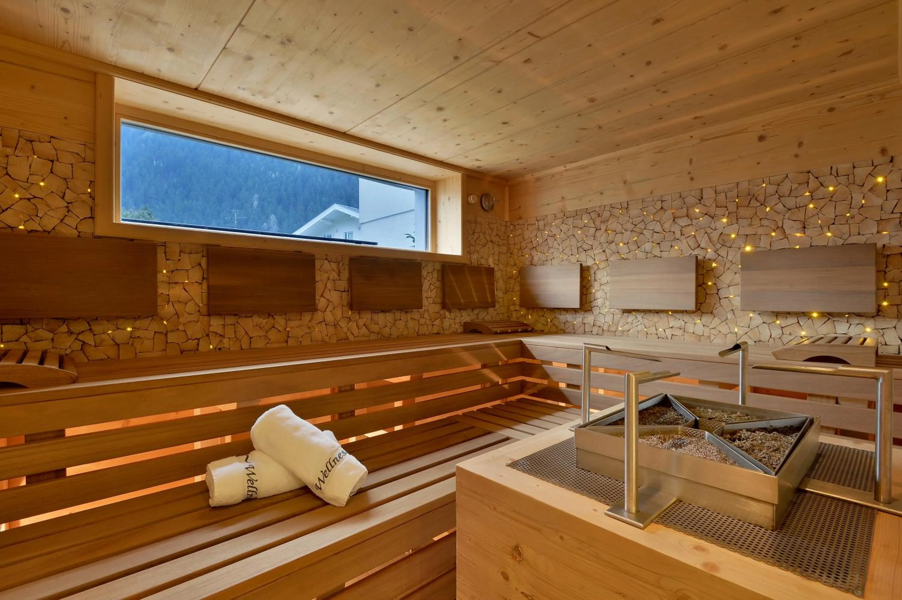 Sauna in Hotel Garni Jennewein
