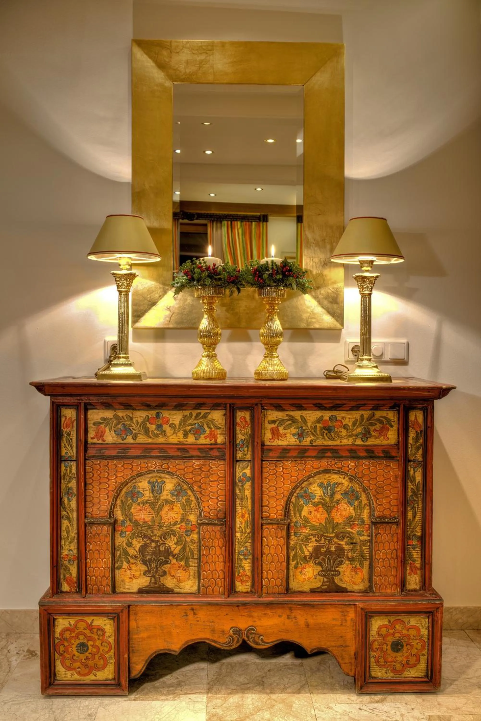 Decorative detail in Hotel Palin