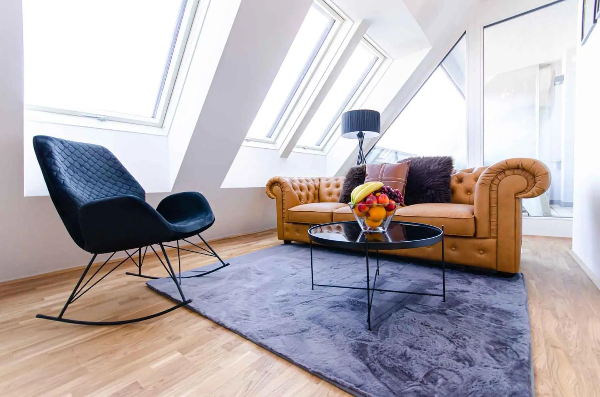 Living room in Grand Quarters City Residence