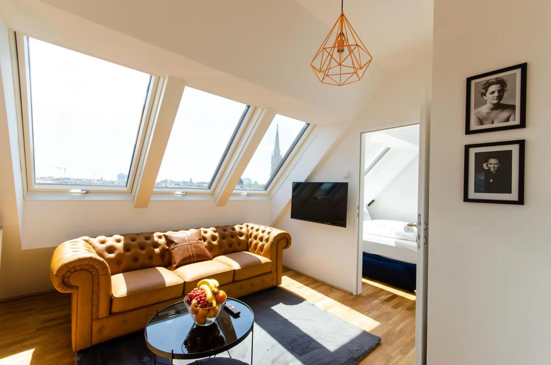 Living room in Grand Quarters City Residence