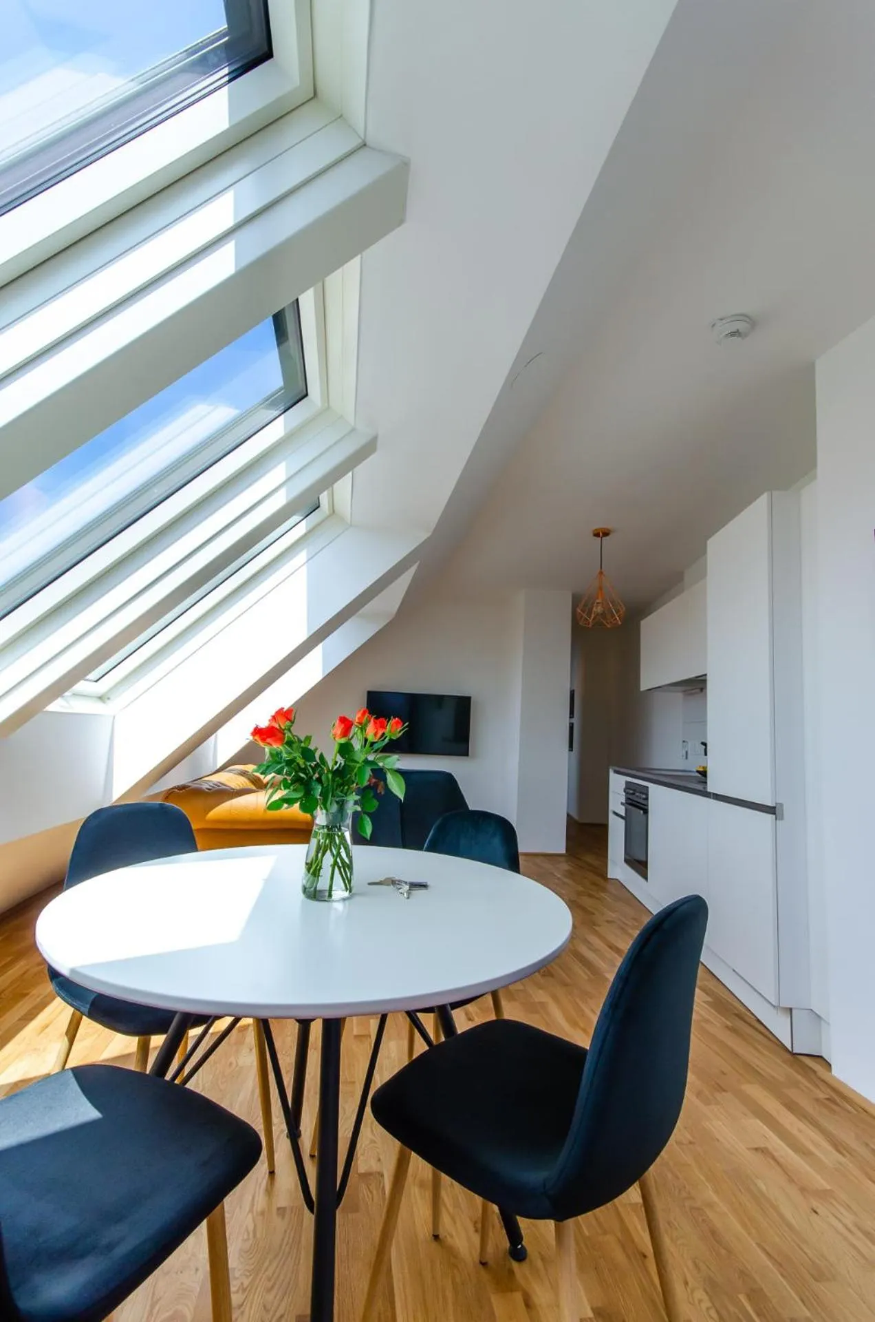 Kitchen or kitchenette in Grand Quarters City Residence