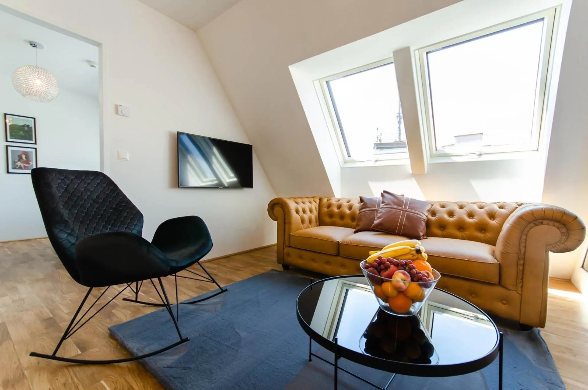 Living room in Grand Quarters City Residence