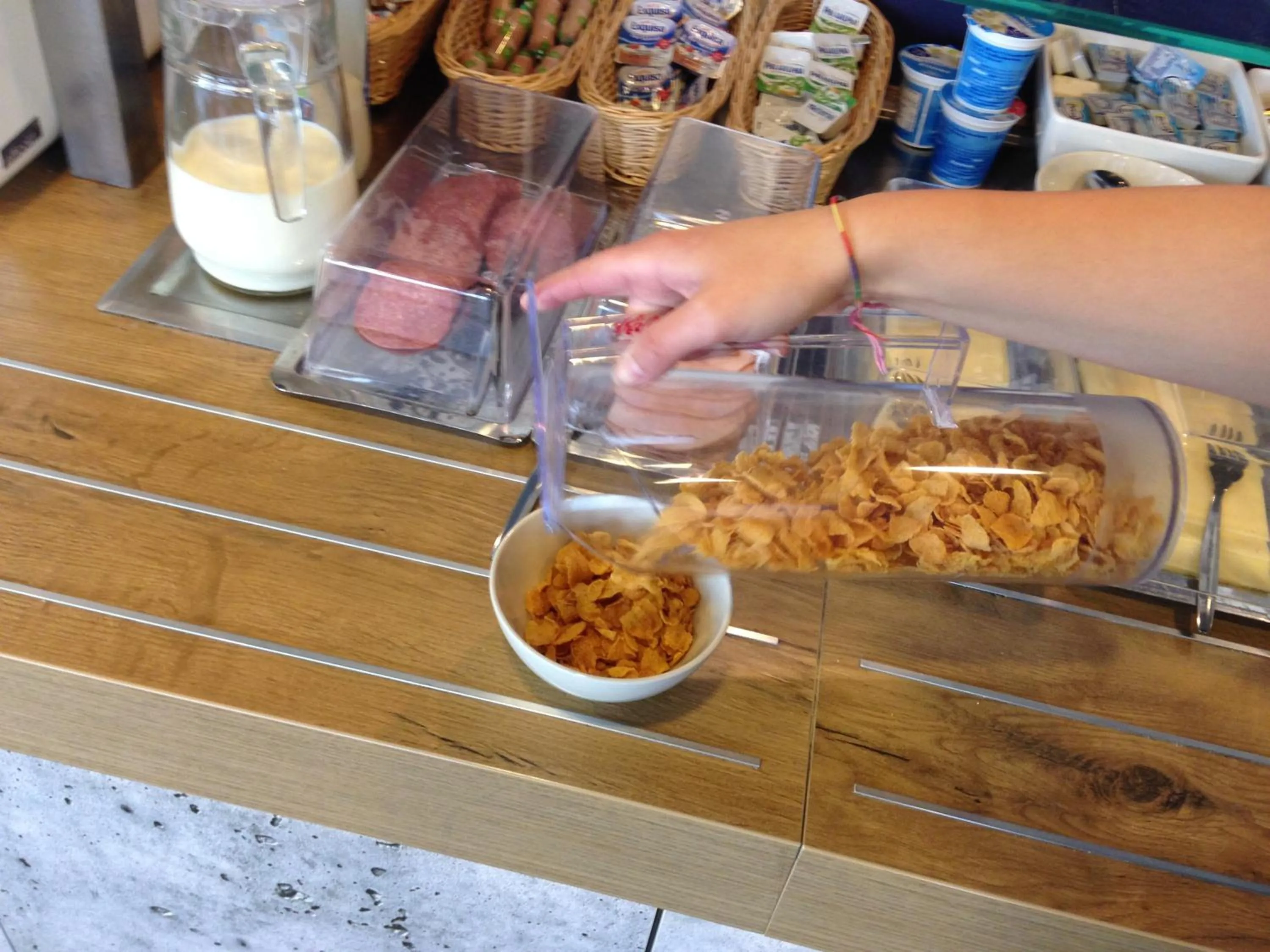 Buffet breakfast in Ibis Budget Graz City