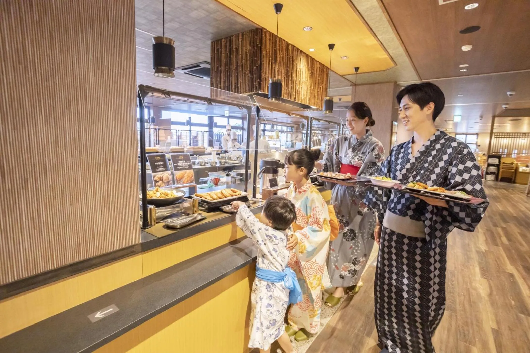 Restaurant/places to eat in Ooedo Onsen Monogatari Premium Hotel Fugetsu