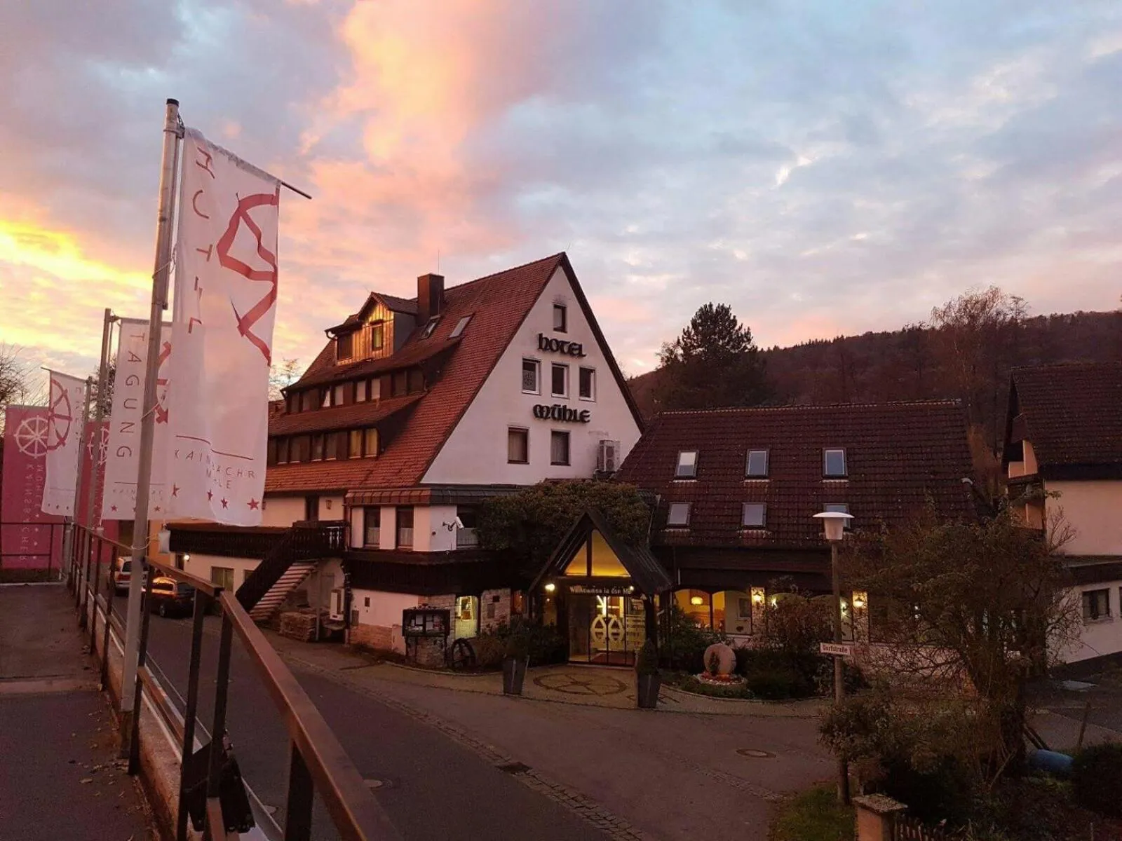 Property building in Hotel Kainsbacher Mühle