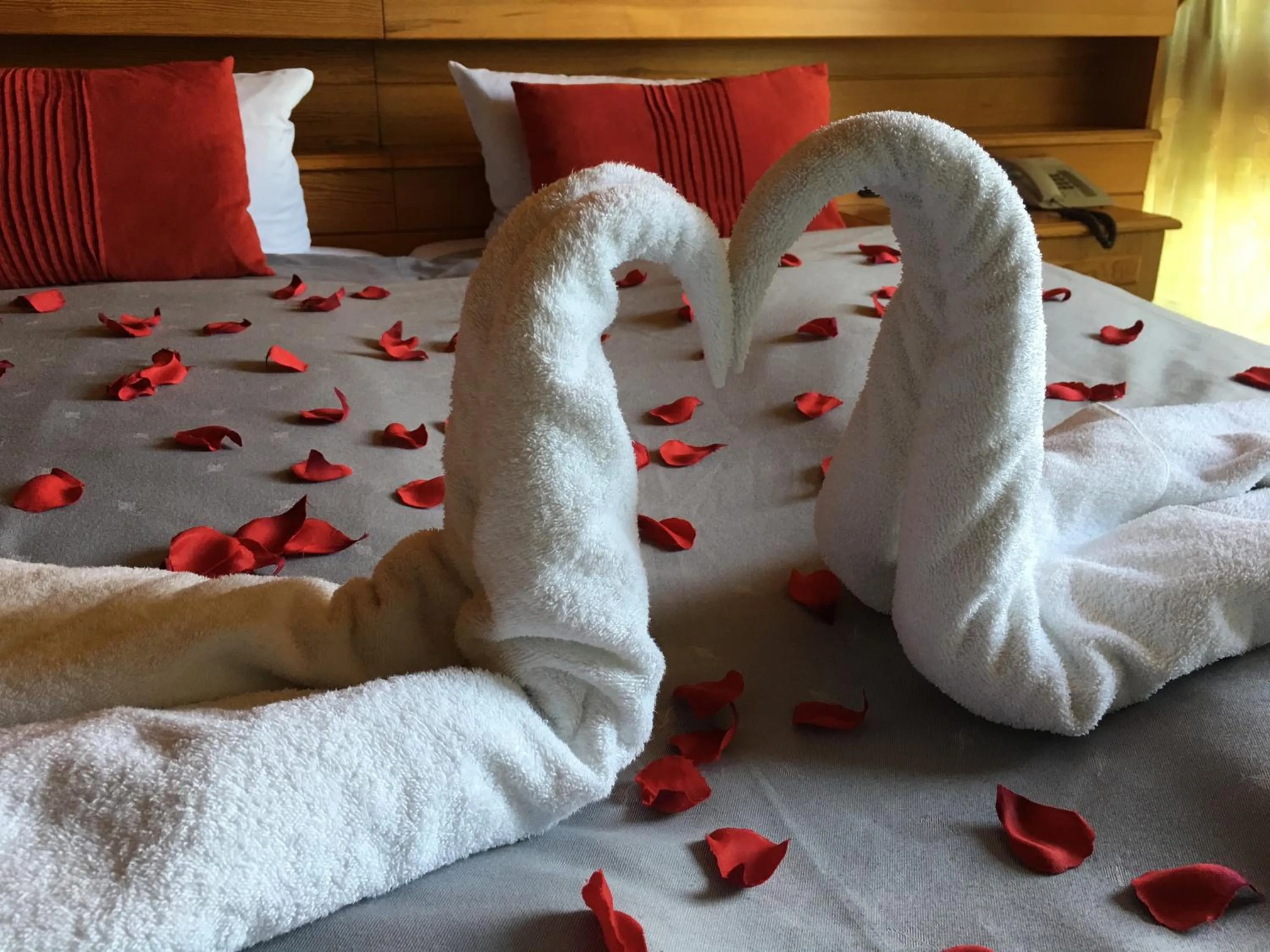 Bed in Hotel Kainsbacher Mühle