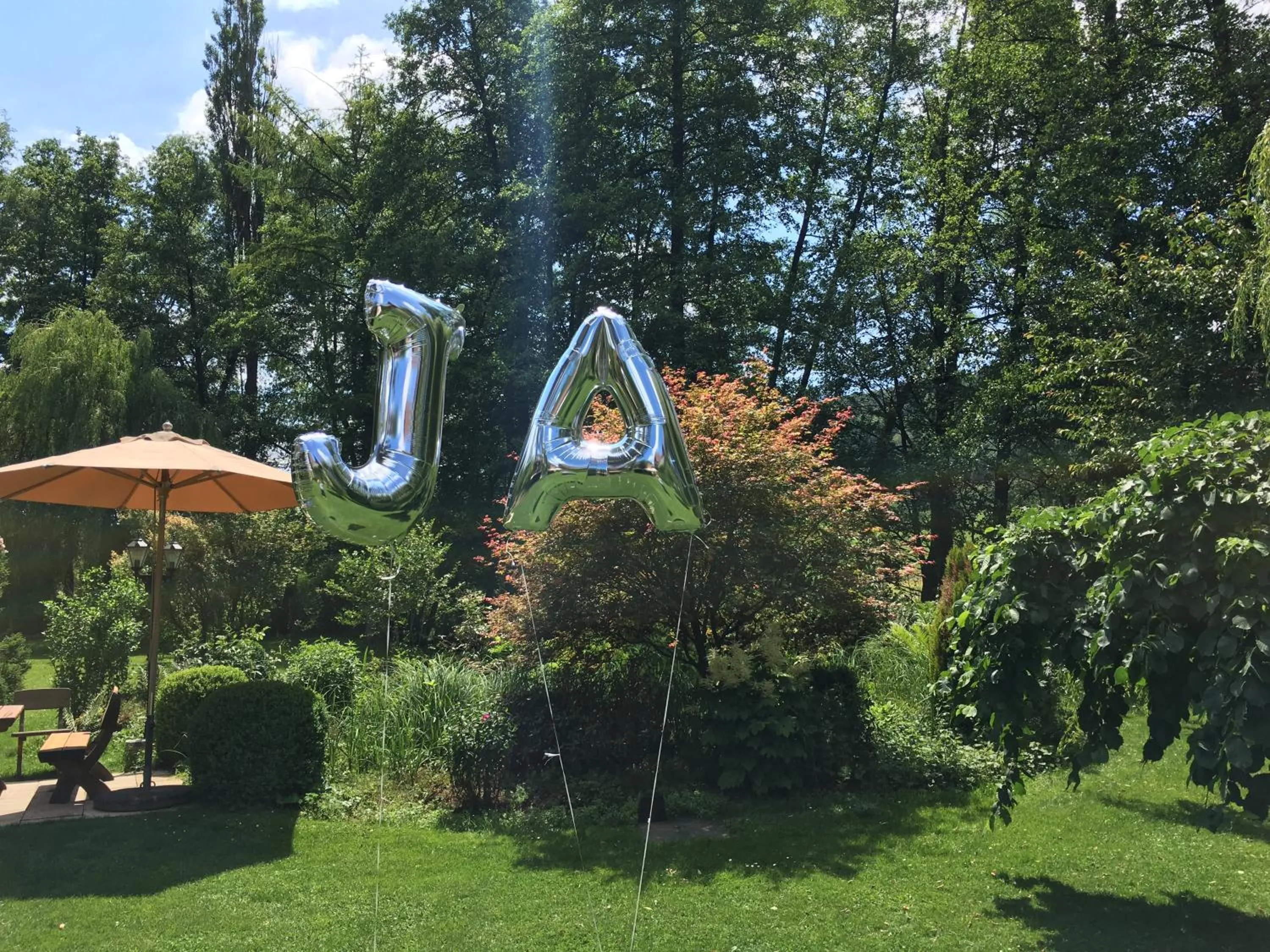 Garden in Hotel Kainsbacher Mühle