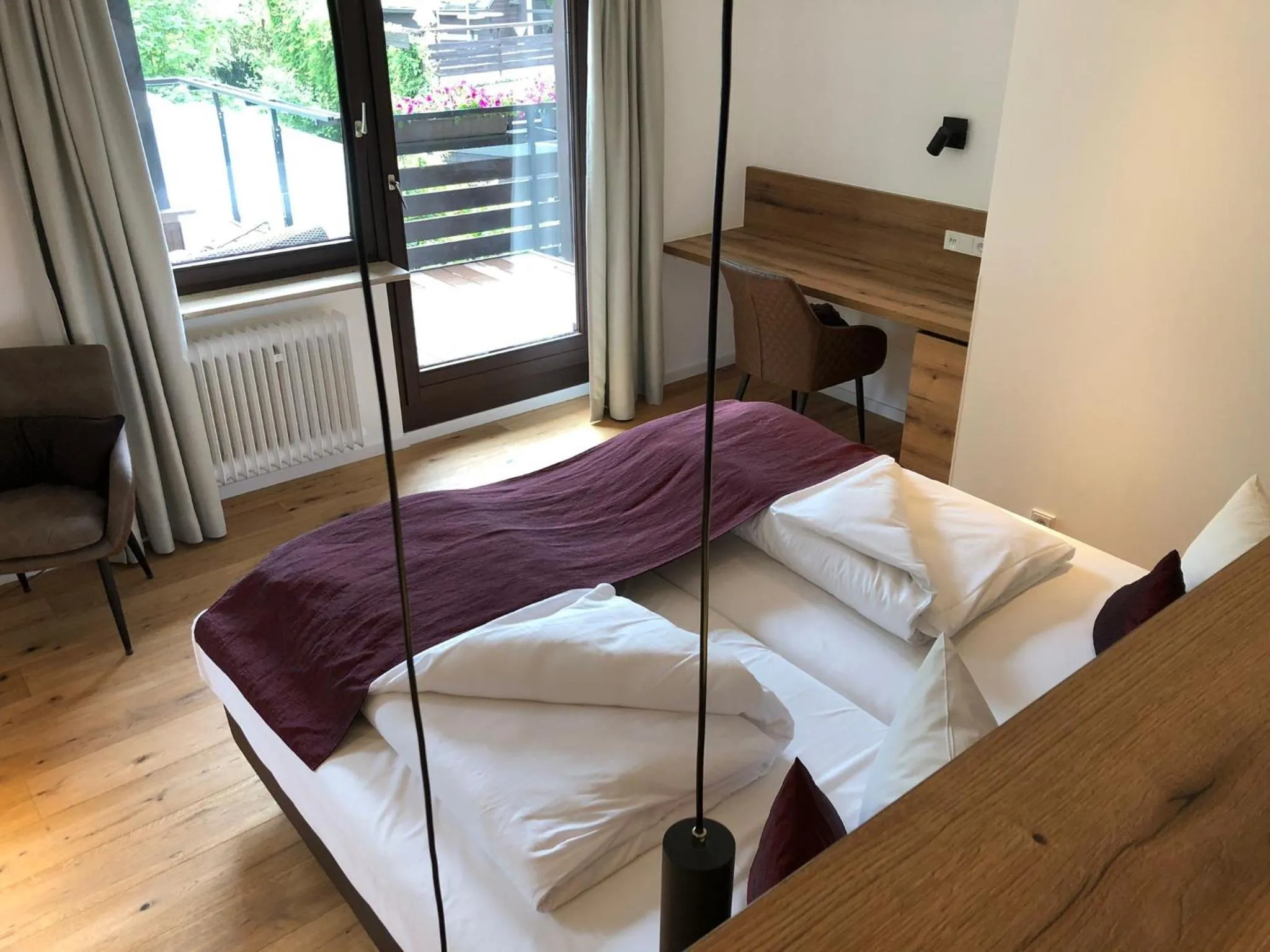 Photo of the whole room, Bed in Hotel Kainsbacher Mühle