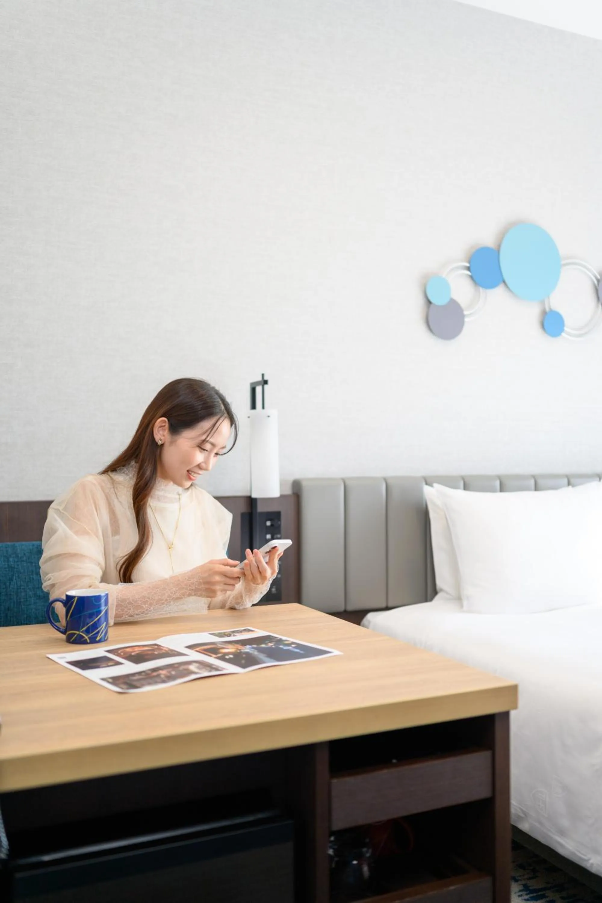 Photo of the whole room, Bed in The Royal Park Canvas - Kobe Sannomiya