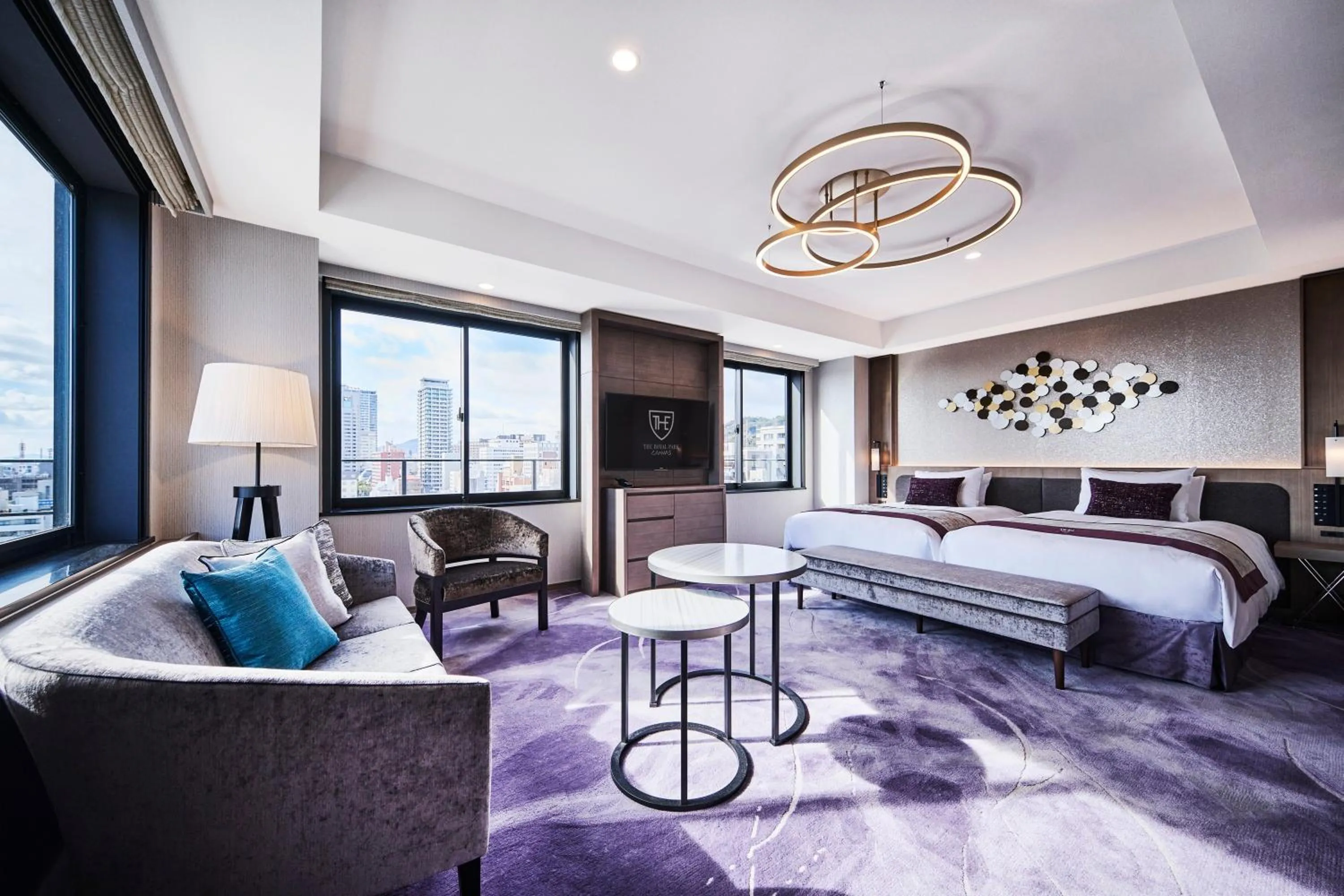 Photo of the whole room, Bed in The Royal Park Canvas - Kobe Sannomiya