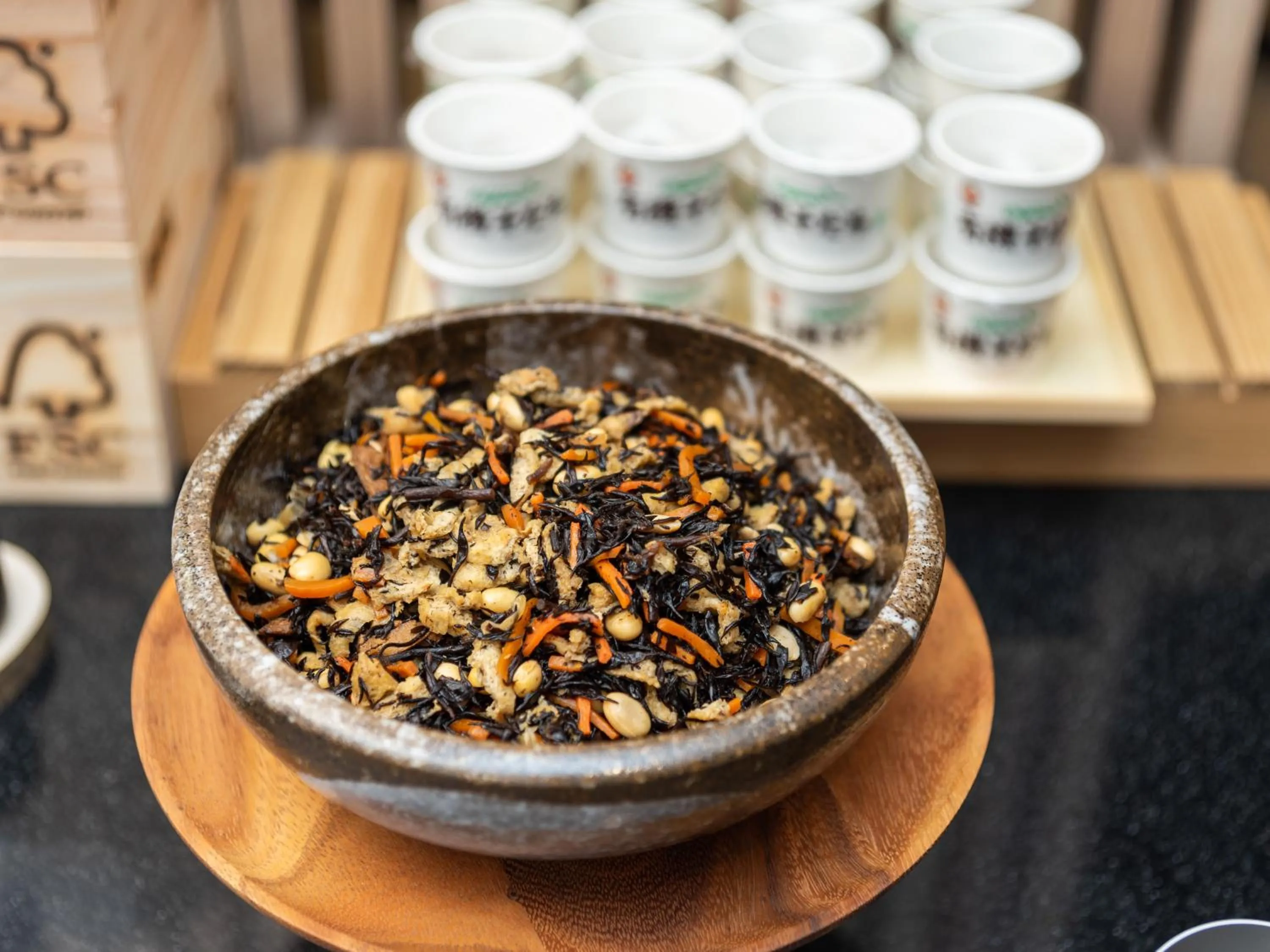 Buffet breakfast in Super Hotel Sendai Airport Inter