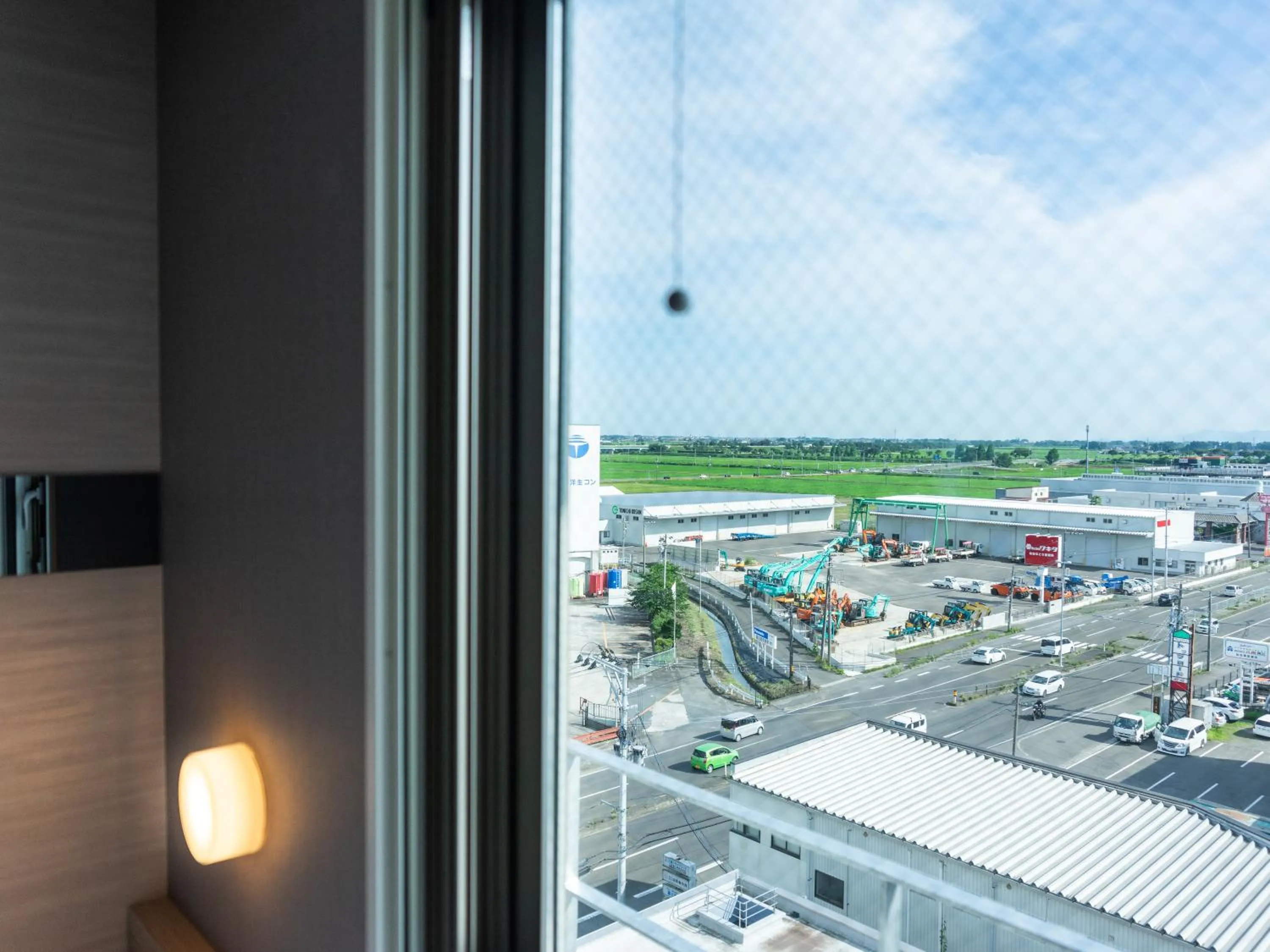 View (from property/room) in Super Hotel Sendai Airport Inter