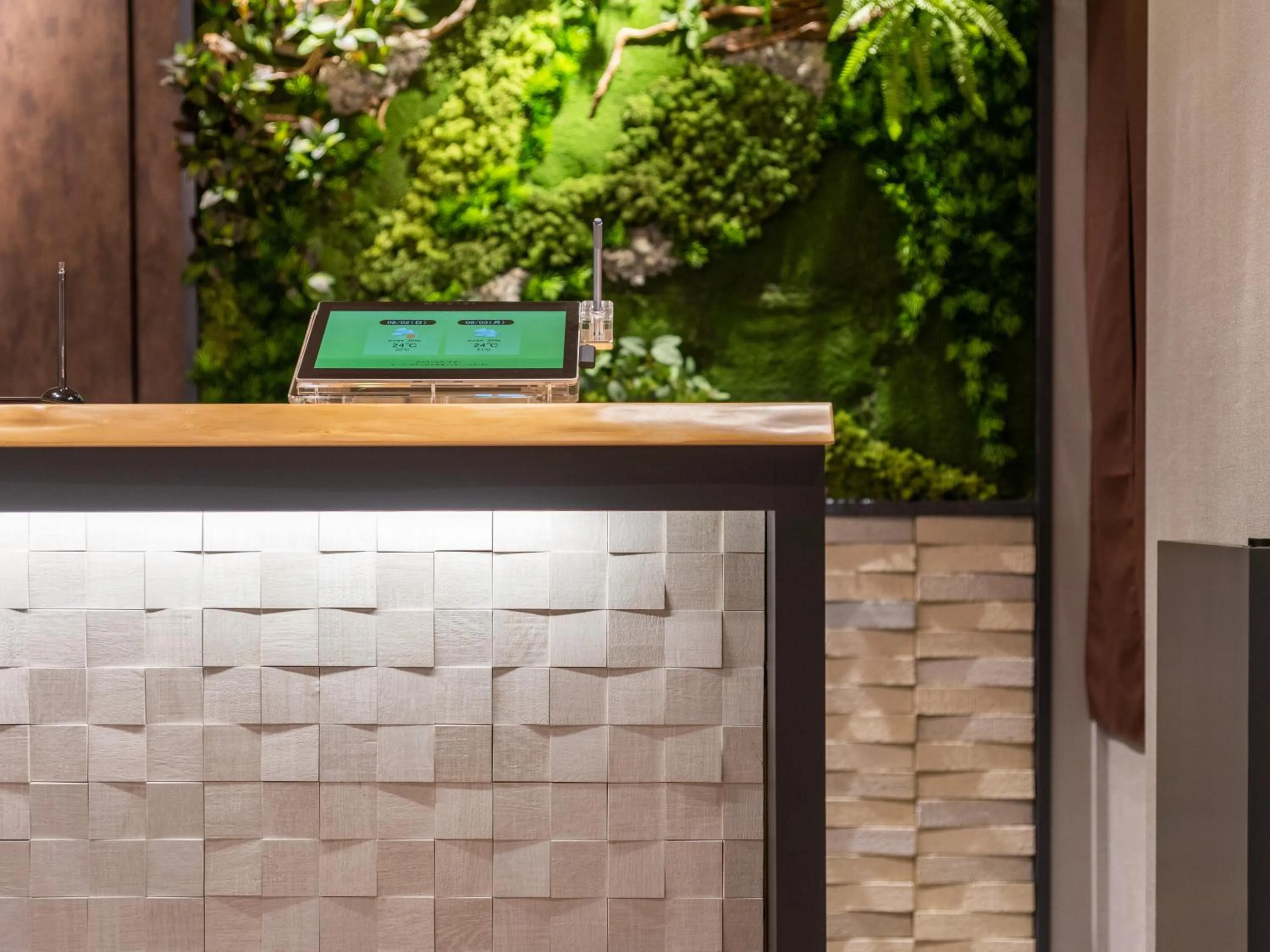 Lobby or reception in Super Hotel Sendai Airport Inter