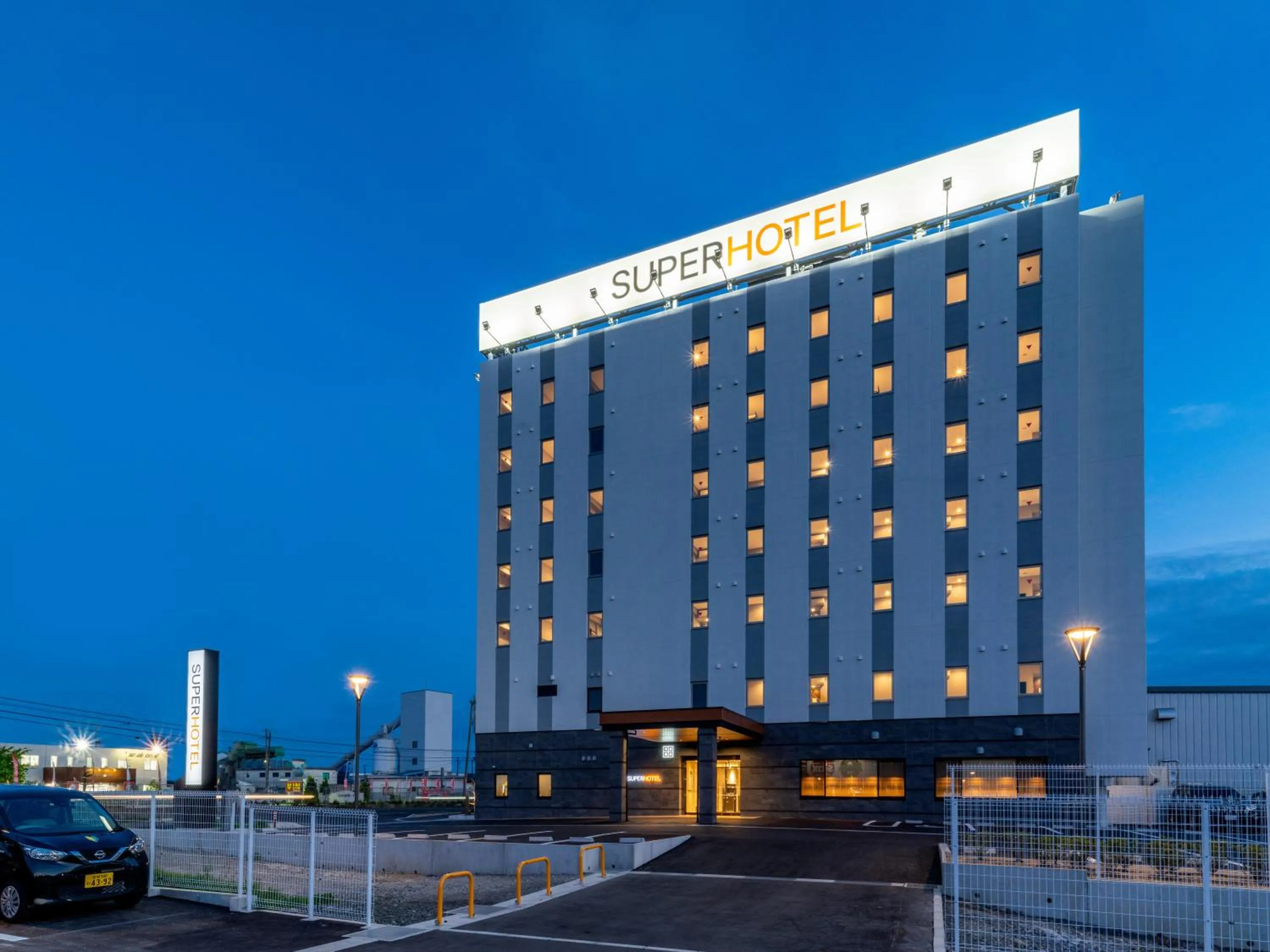 Bird's eye view in Super Hotel Sendai Airport Inter