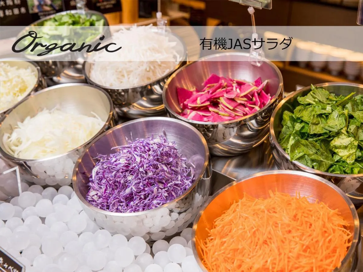 Buffet breakfast in Super Hotel Sendai Airport Inter