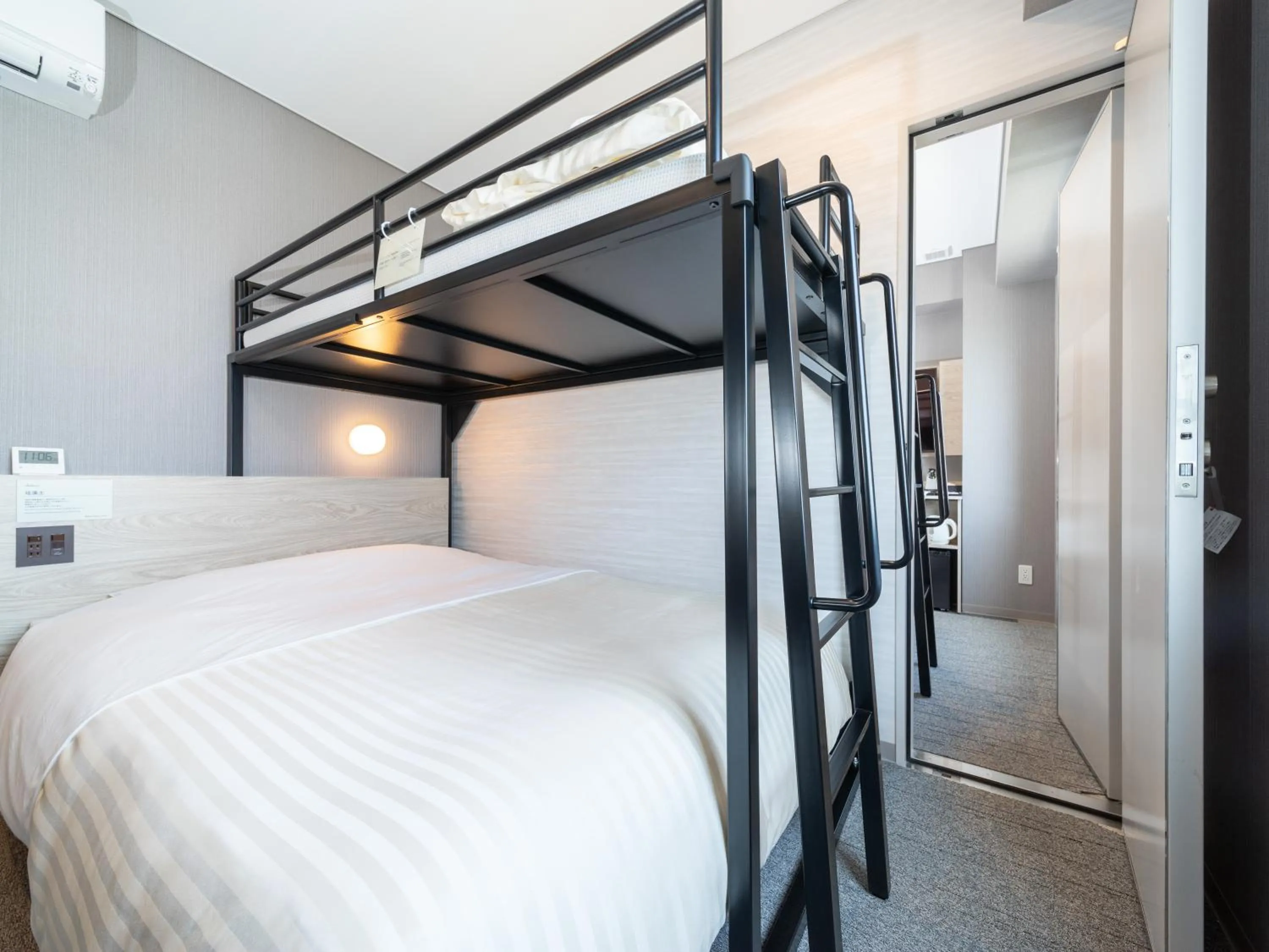 Photo of the whole room, Bed in Super Hotel Sendai Airport Inter