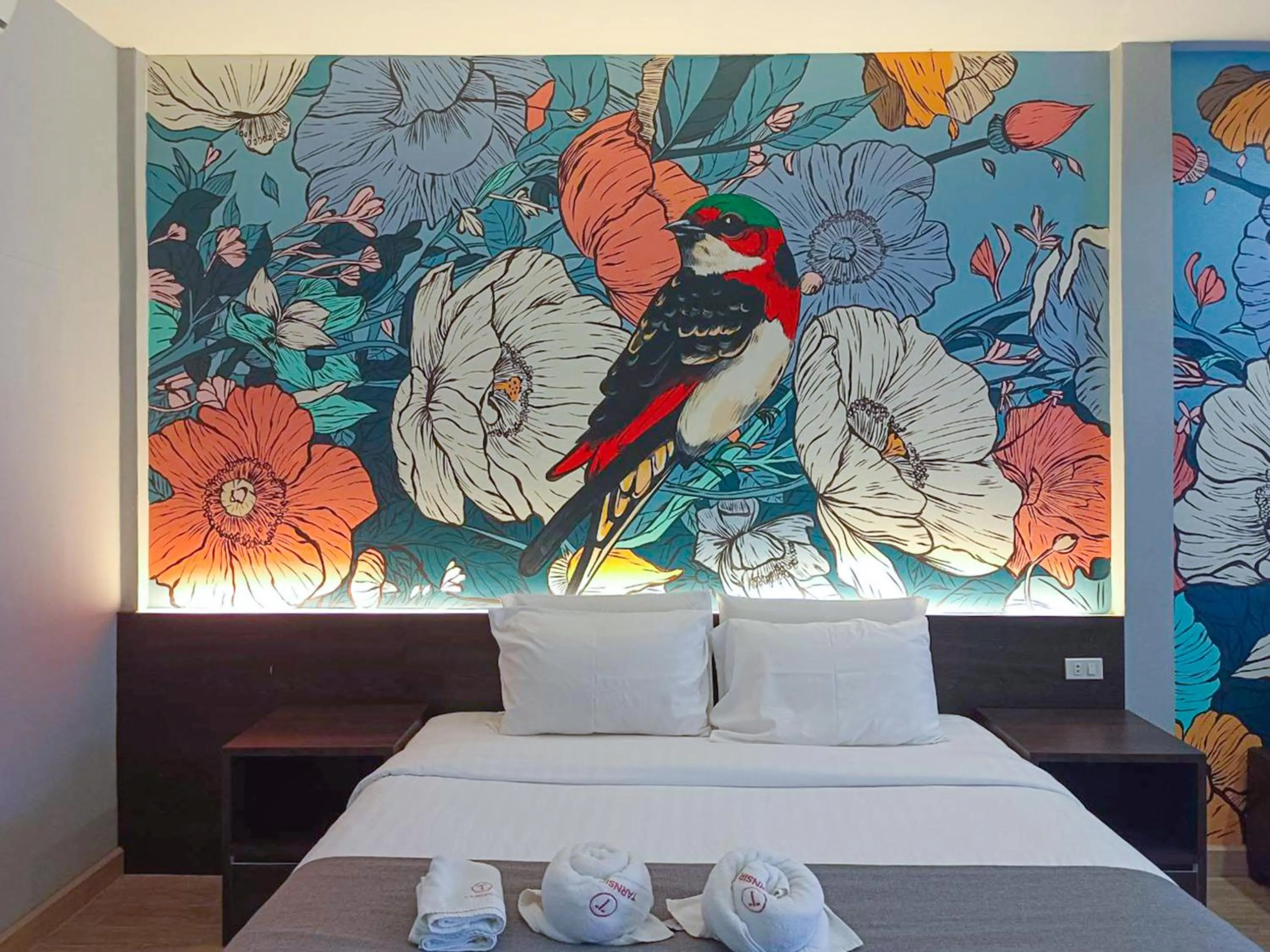 Bed in Tarnsiri Boutique Resort