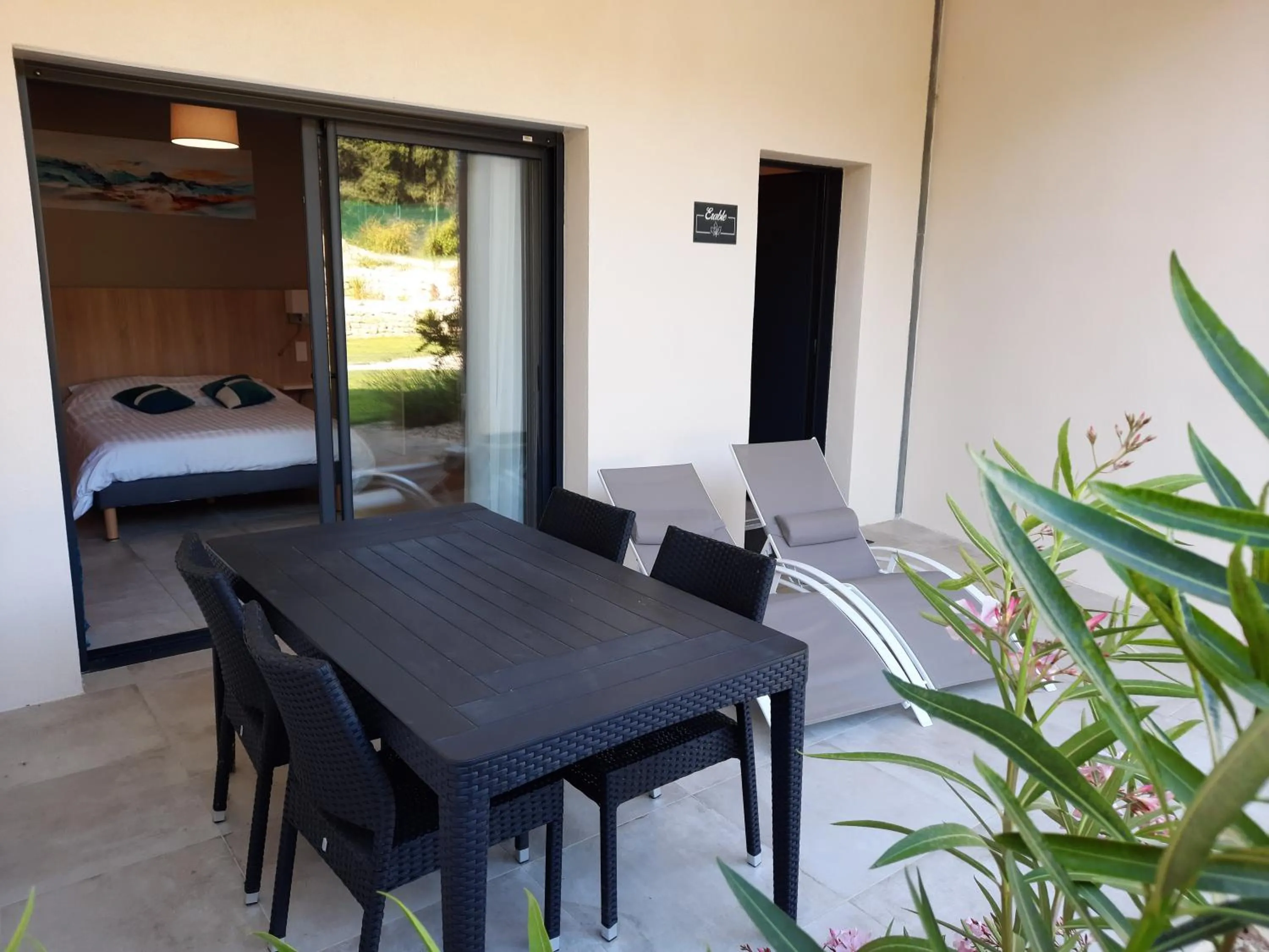 Patio in Le Logis de Bérianne