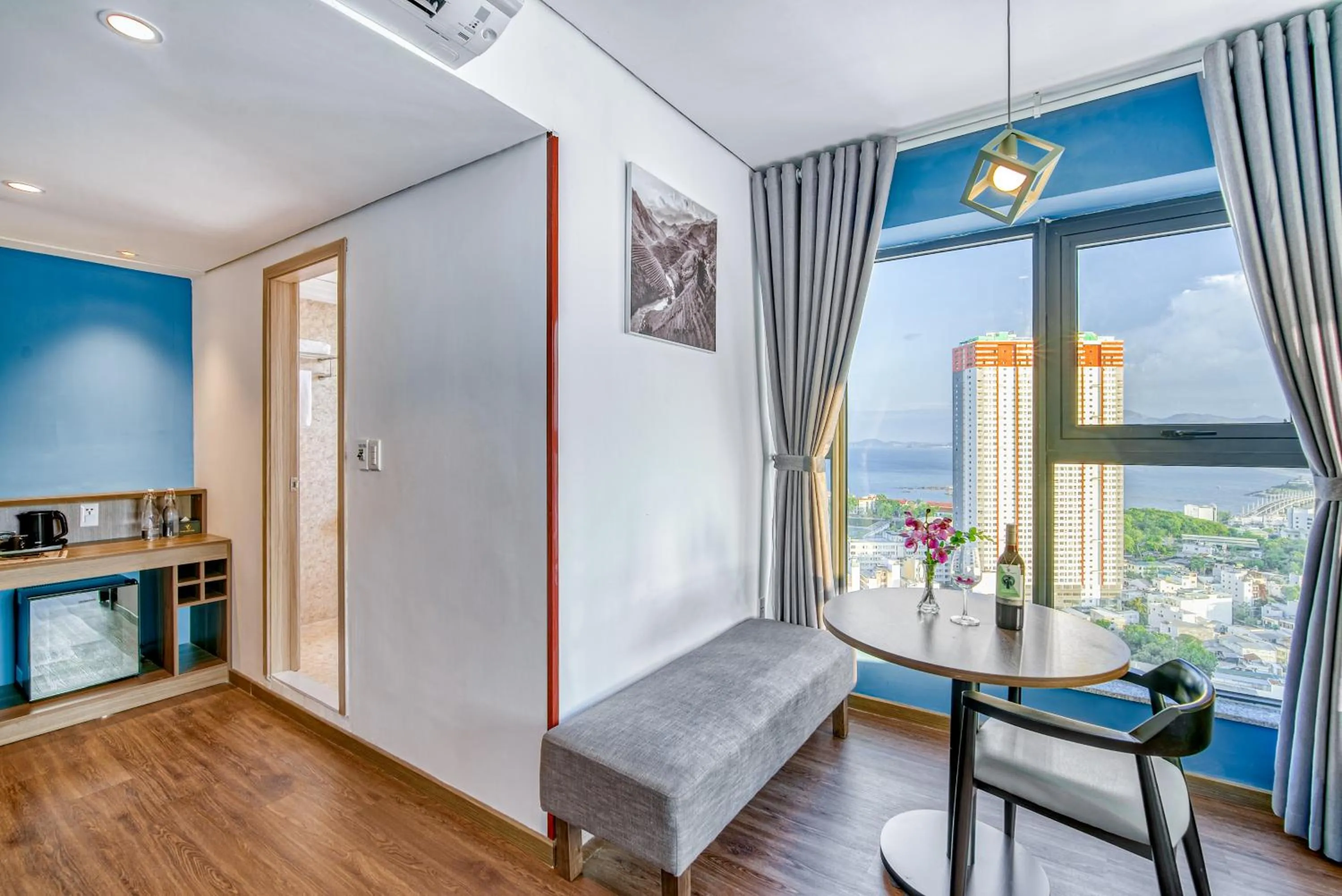 Seating area in TK Nha Trang Hotel