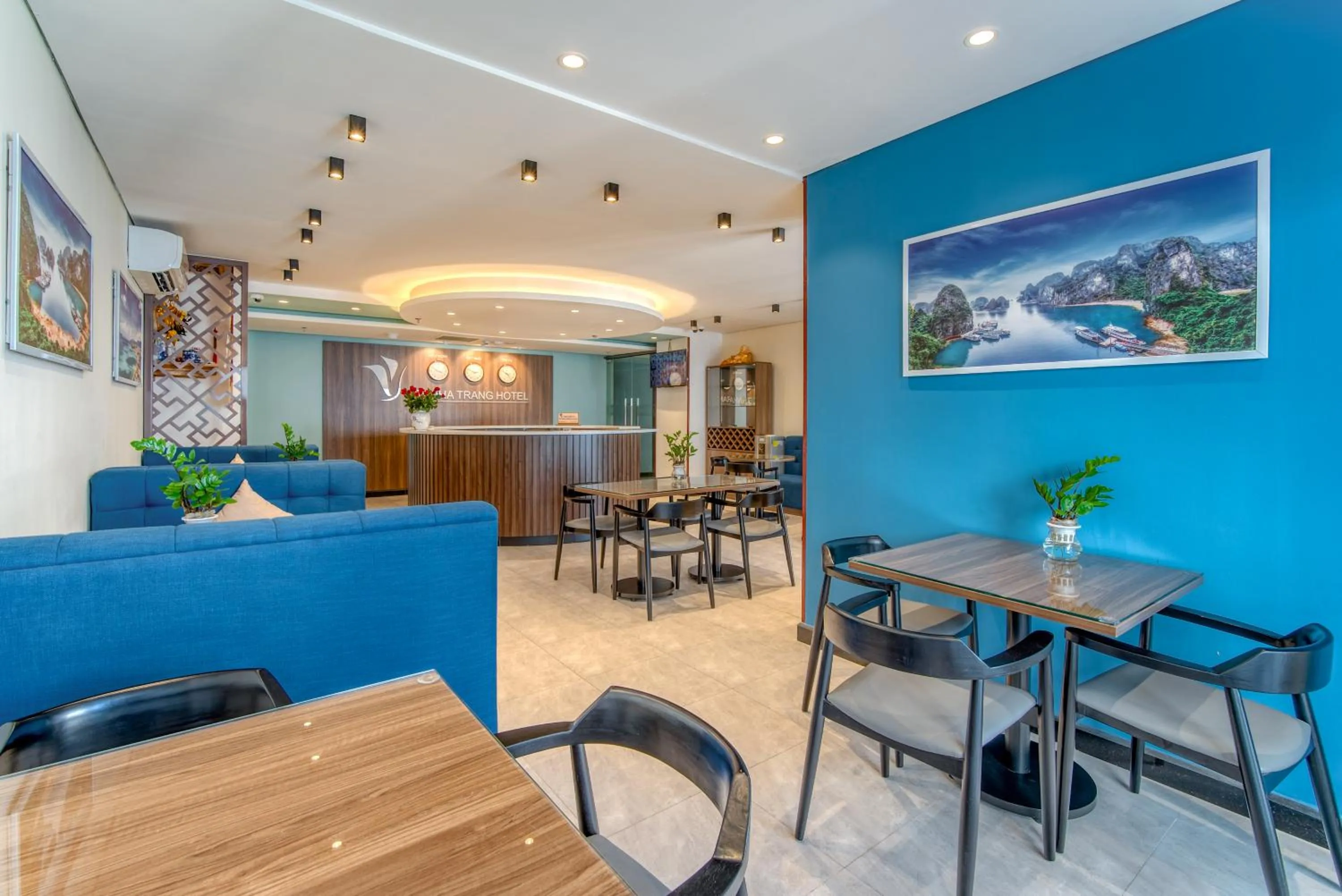 Seating area in TK Nha Trang Hotel