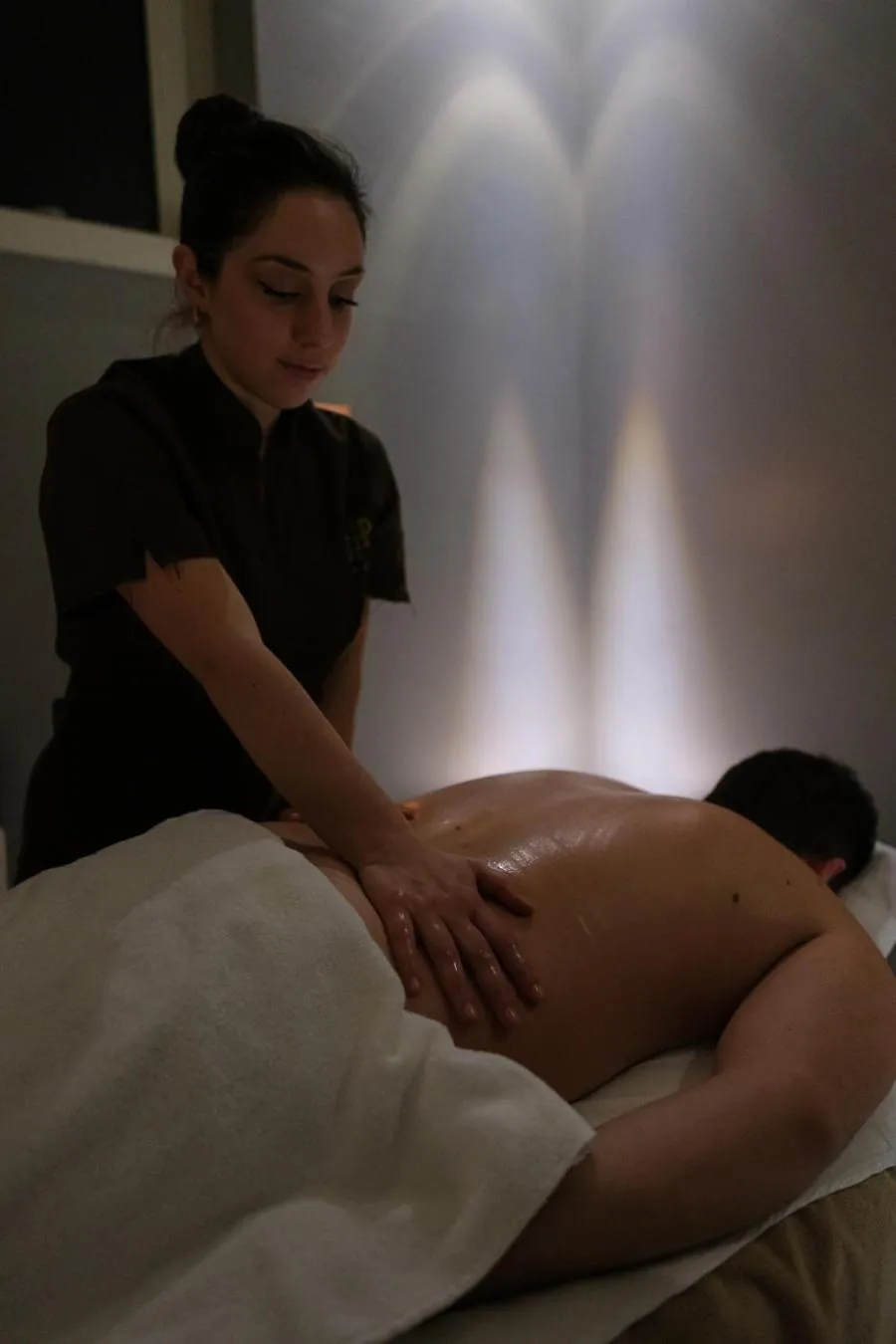 Sauna in Lake Hotel La Pieve